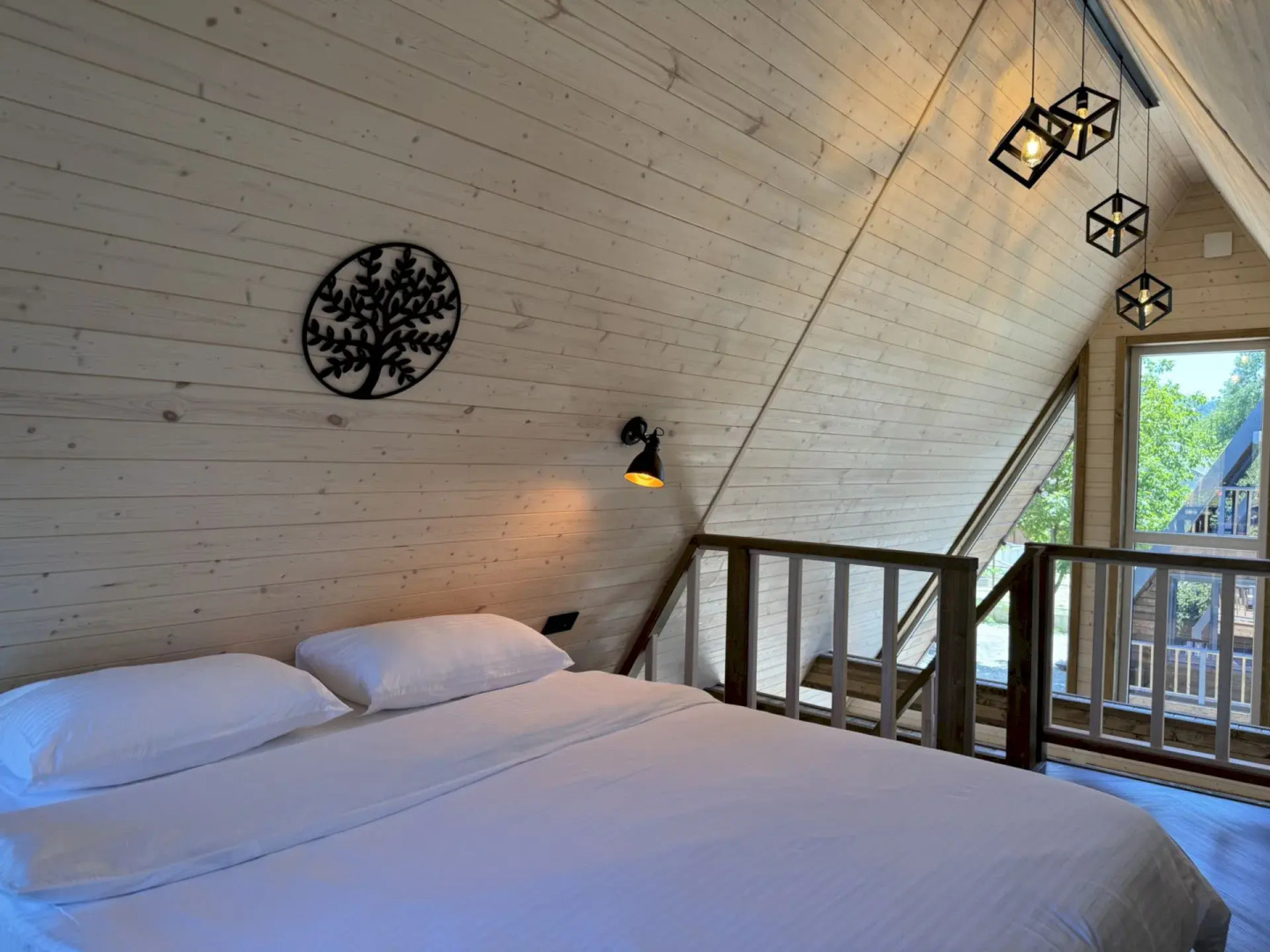 Частный Дом 391 А Фрейм Терраса с Видом на Горы Баня Фурако Мангал