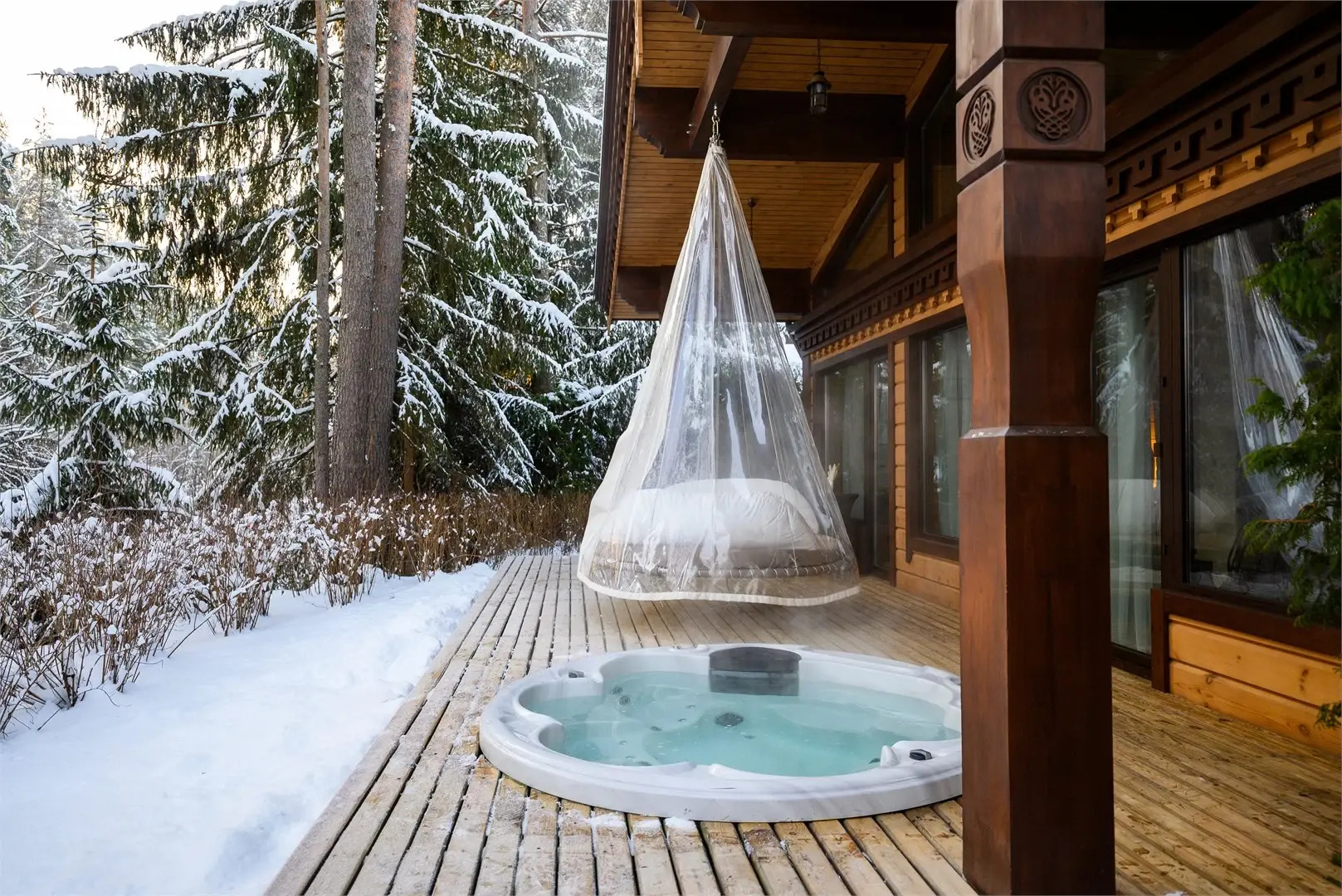 Коттеджный комплекс Resort & Spa Всесезонного курорта Охта Парк