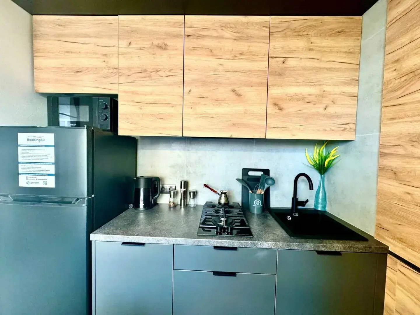 Квартира Букинг39 Однокомнатная Стильная у моря