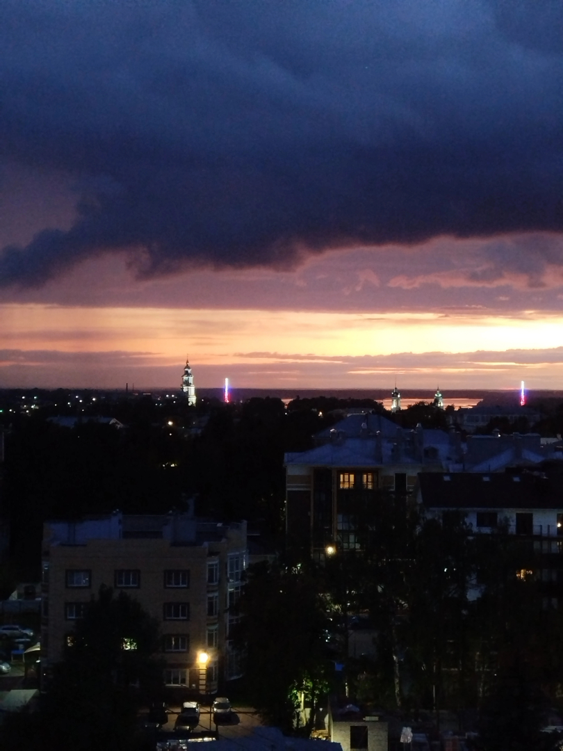 Апартаменты Двухуровневая студия с захватывающим видом на город