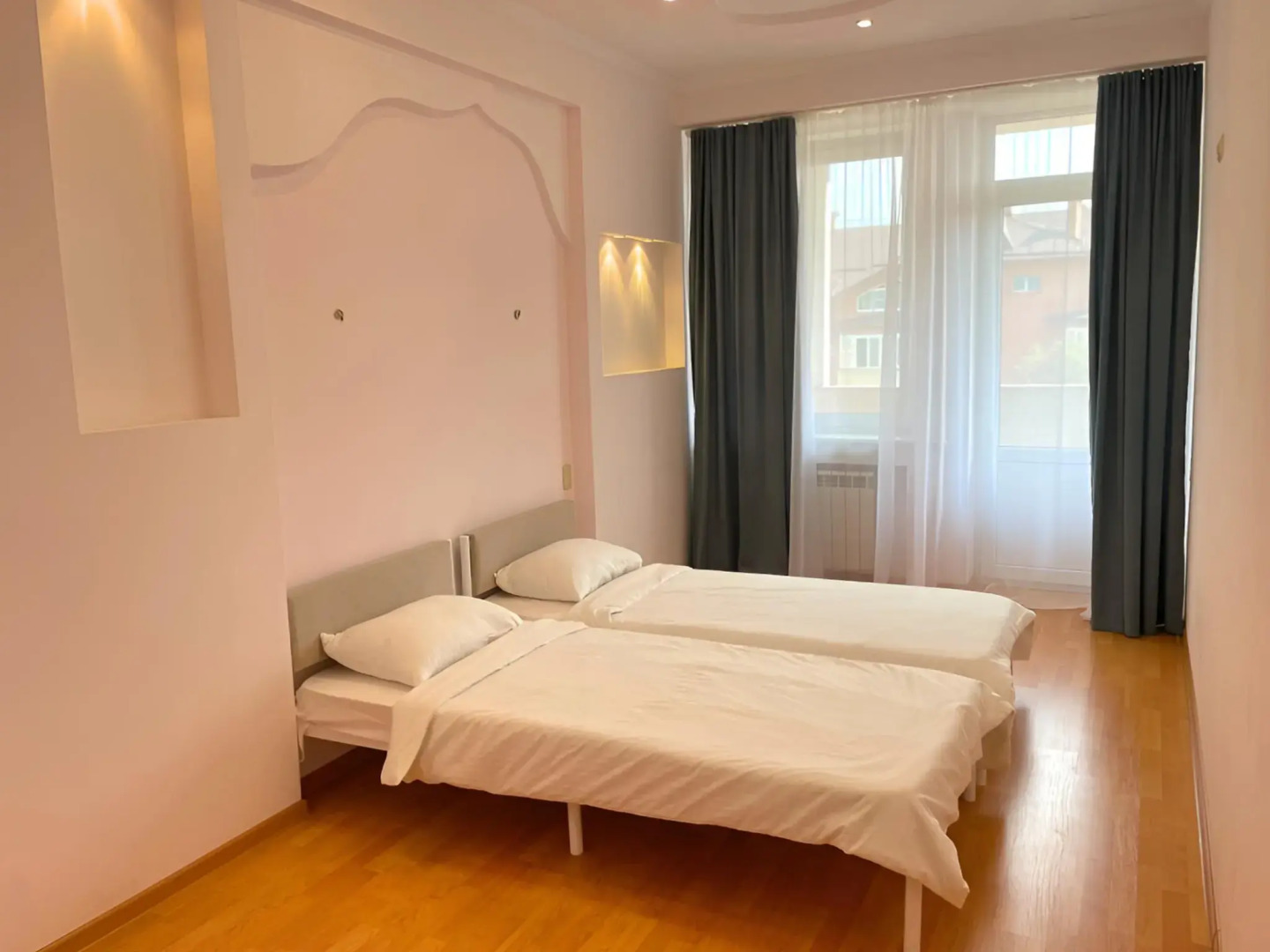 Квартира для большой семьи в курортной зоне Пятигорска с балконом и видом на гору Машук