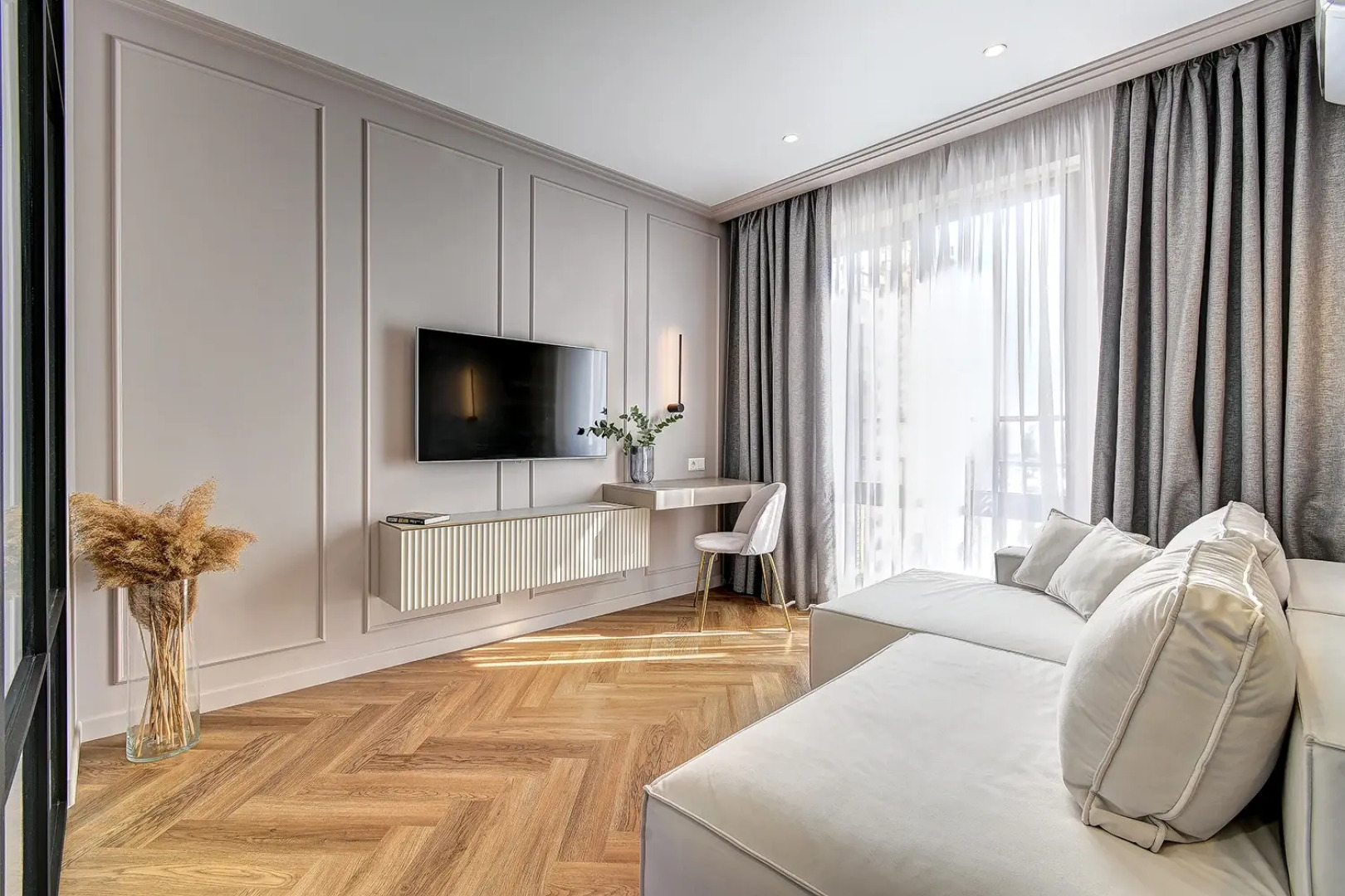 Квартира Пыльная Роза в ЖК Маршал