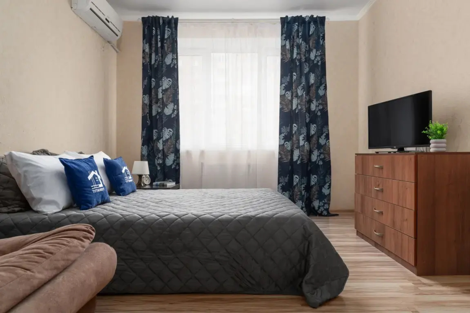 Апартаменты с Балконом | Парк и Стадион | 1-комн | заселение 24/7