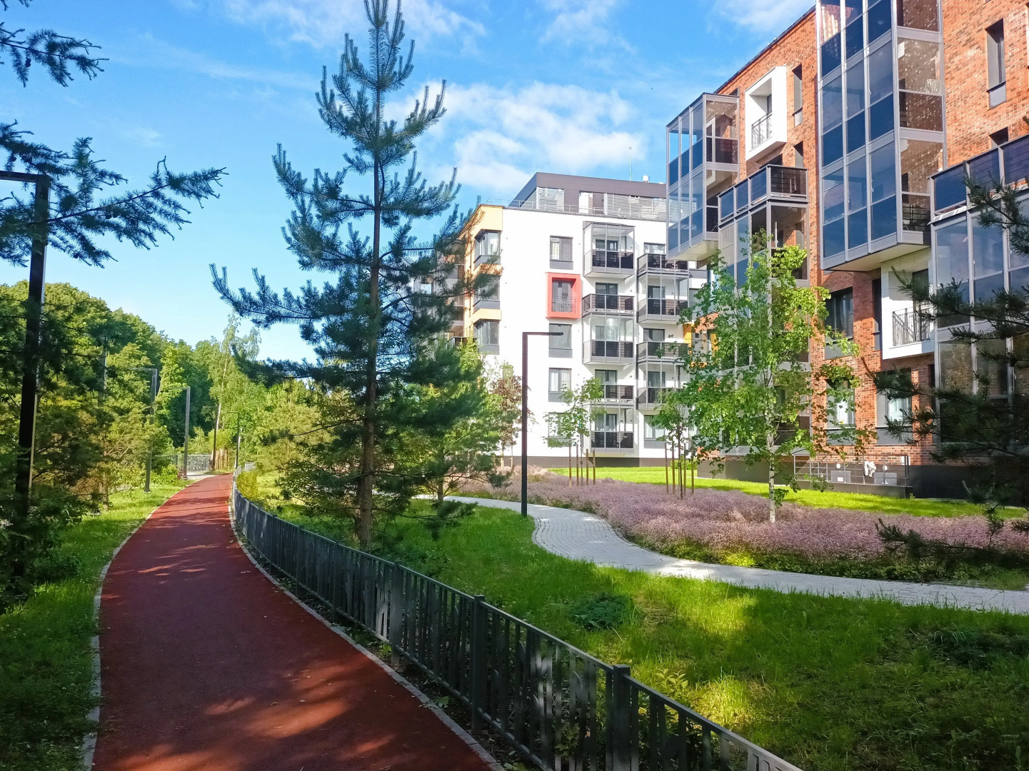 Апартаменты Oma Kodi в центре в парке у реки