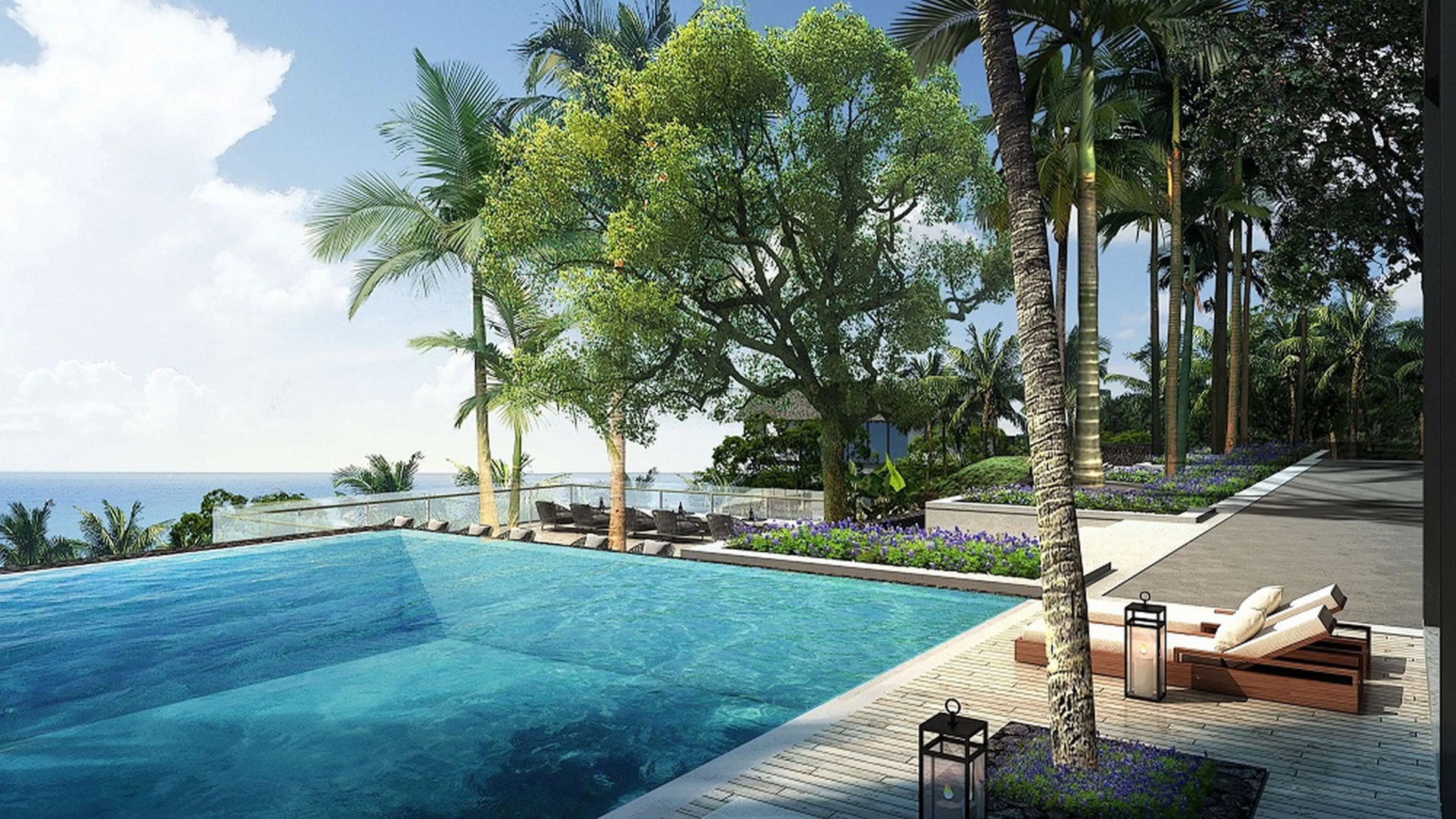 Курортный отель Palau Sunrise Sea View Landison Retreat