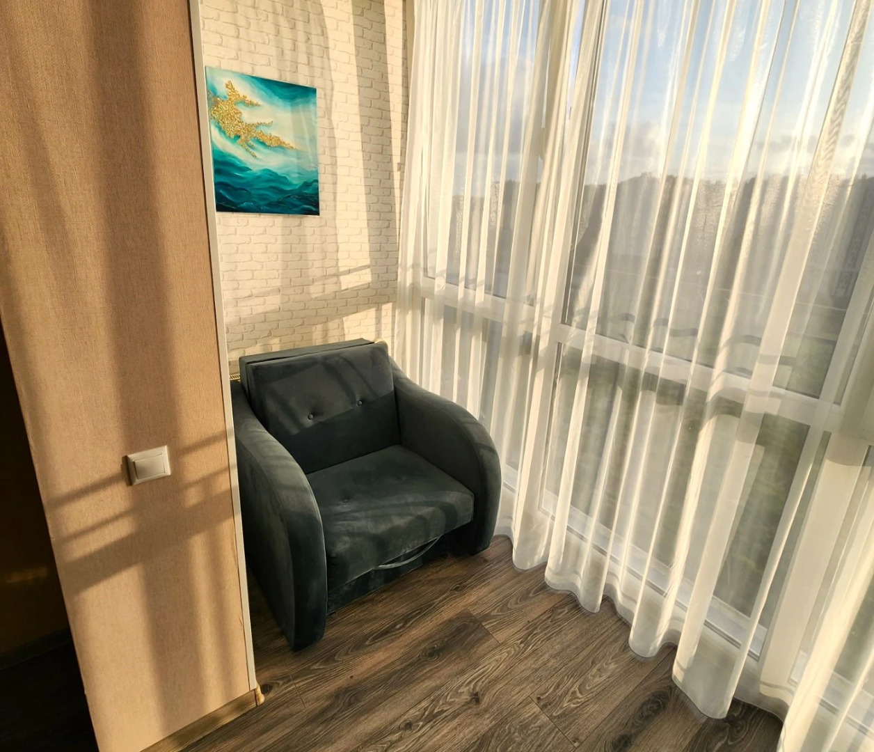 Апартаменты с видом на озеро