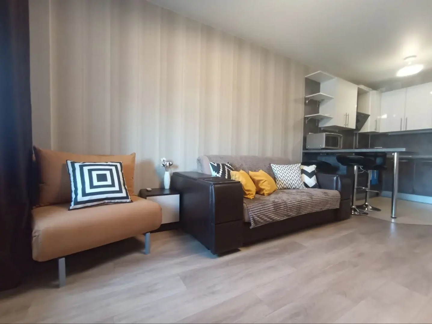 Квартира Современная студия у метро