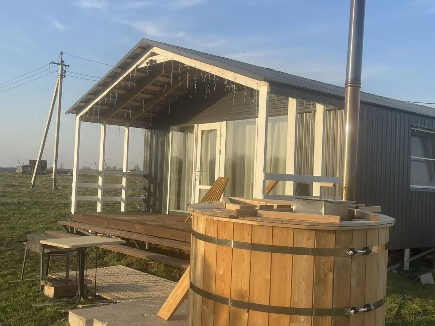 Частный Дом Уютный для Отдыха с Видом на Лес