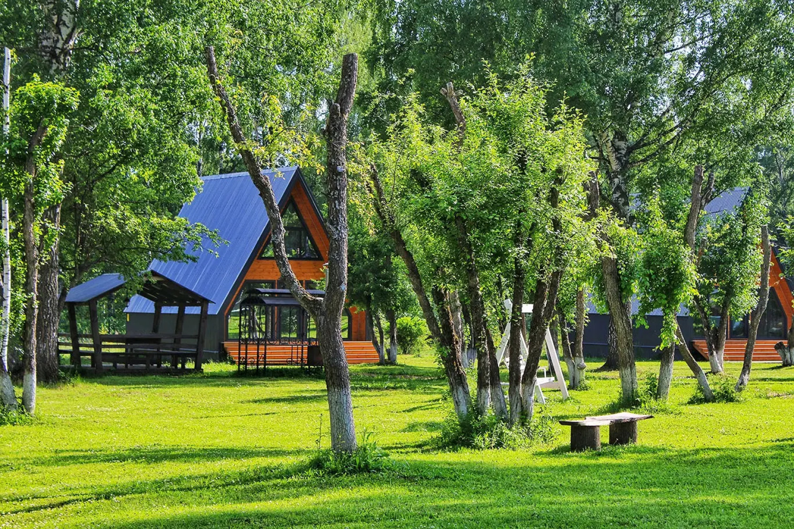 Гостевой дом А-фрейм Семейный