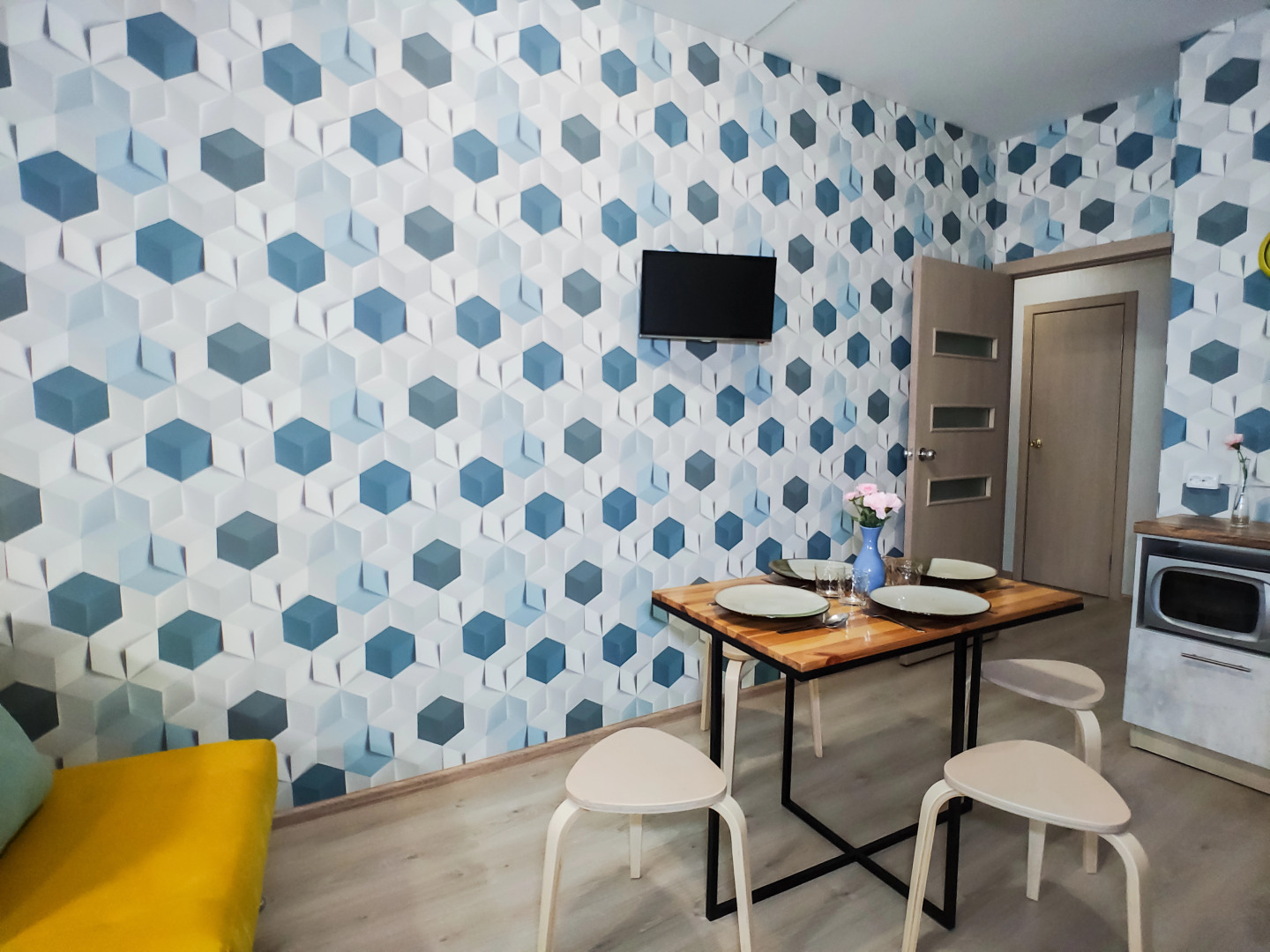 Апартаменты  Apart59 | Четырехместные апартаменты FORREST у парка Горького