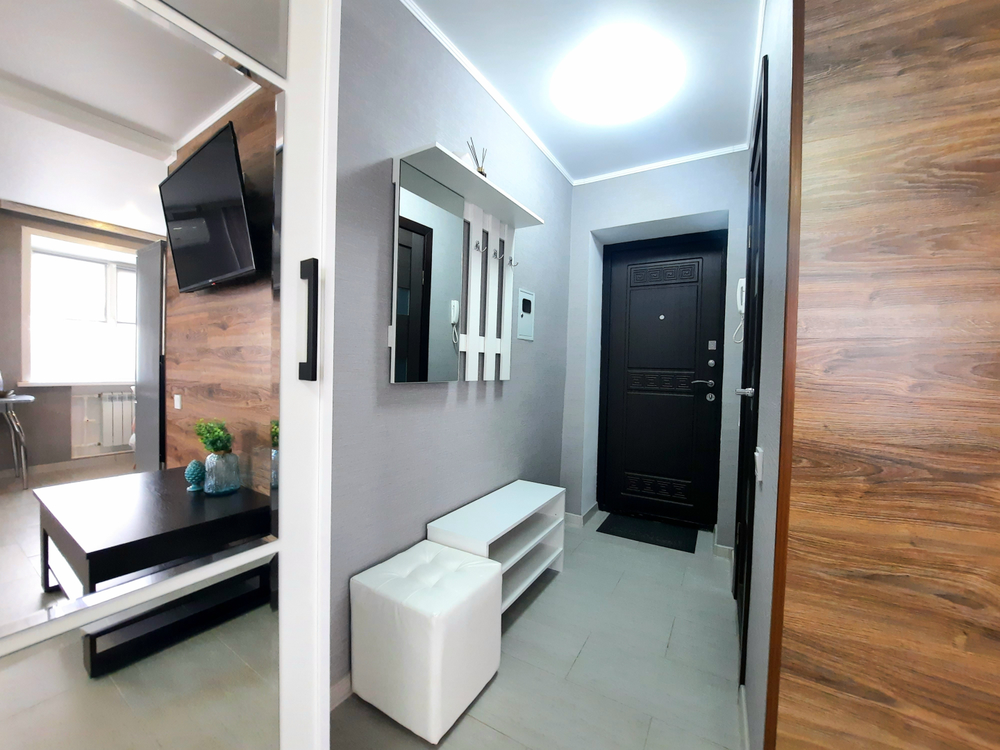 Квартира Студия Бесконтактное заселение Мкр. Вокзал Odeyalkin