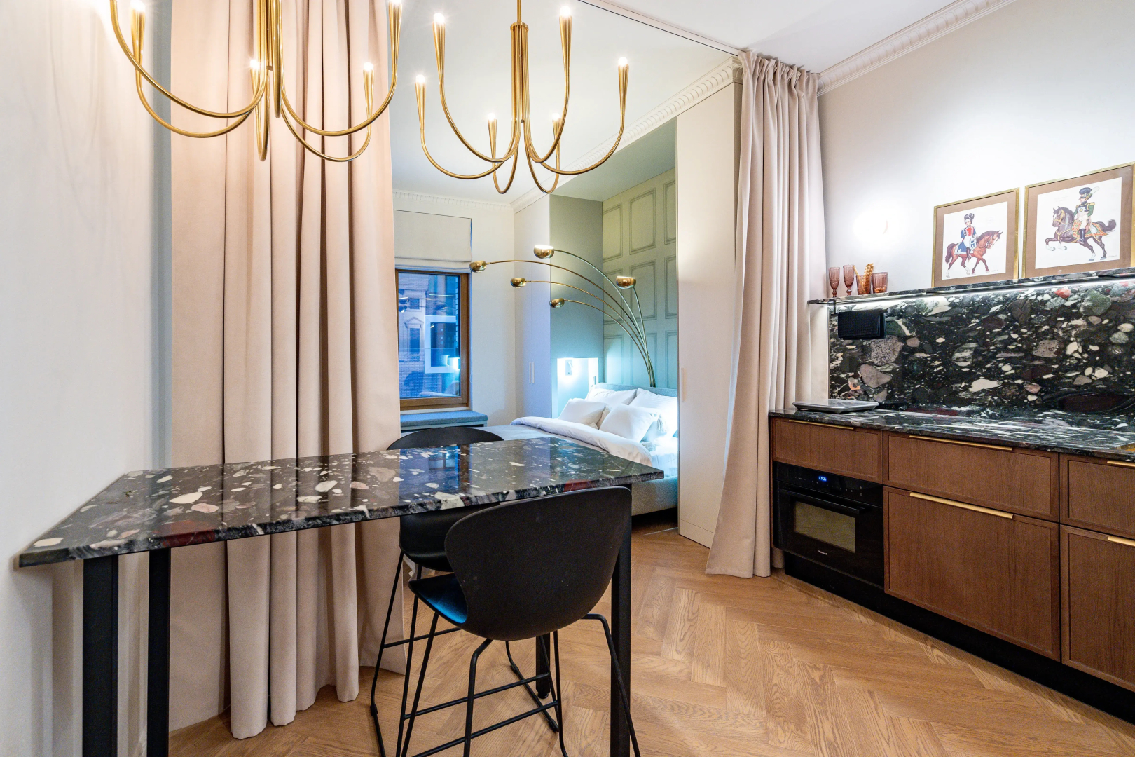 Апартаменты Your Beautiful Apart на Петроградке для 2 гостей