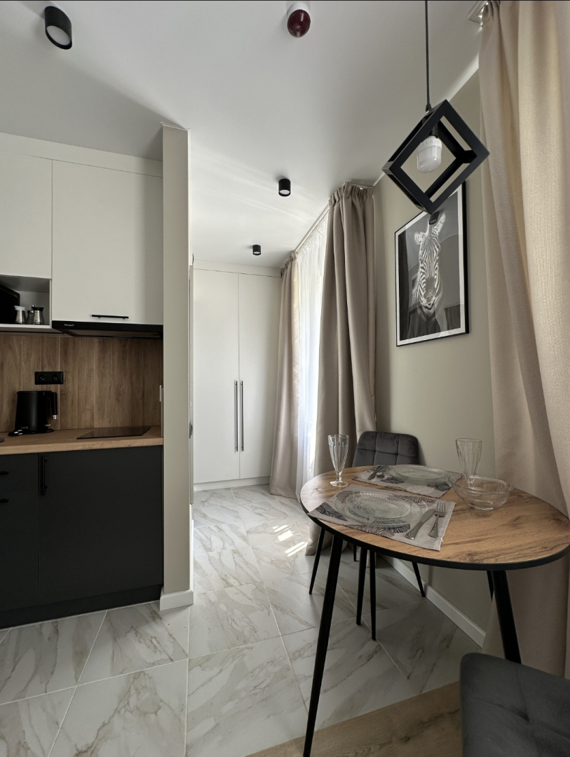 Апартаменты Атмосфера Черно белая