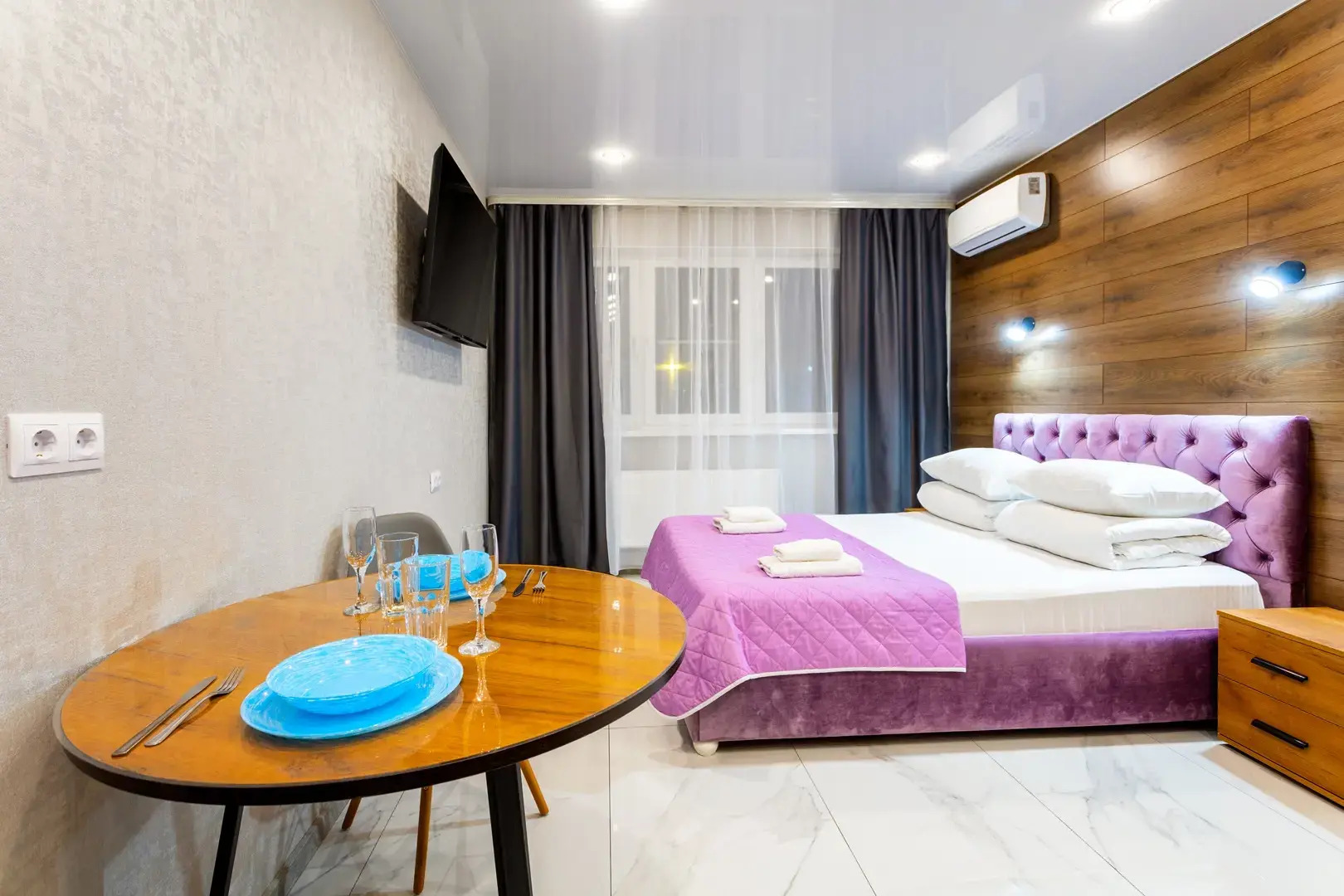 Апартаменты Студия LoveHotelSirius в ЖК бизнес класса Фрукты