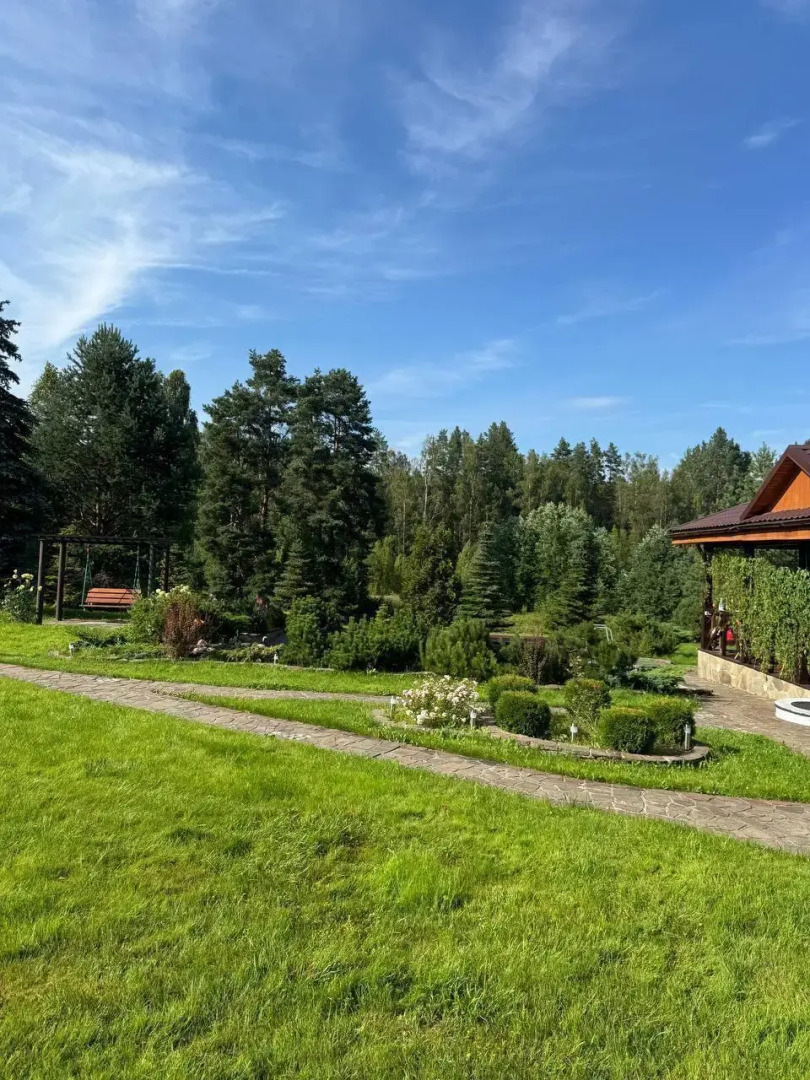 Частный дом с баней и чаном у реки