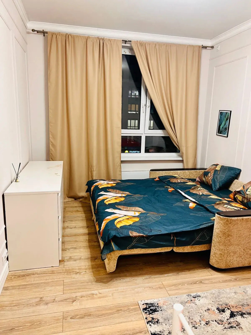 Квартира просторная возле метро Новомосковская (Коммунарка) Dayker City Apartments