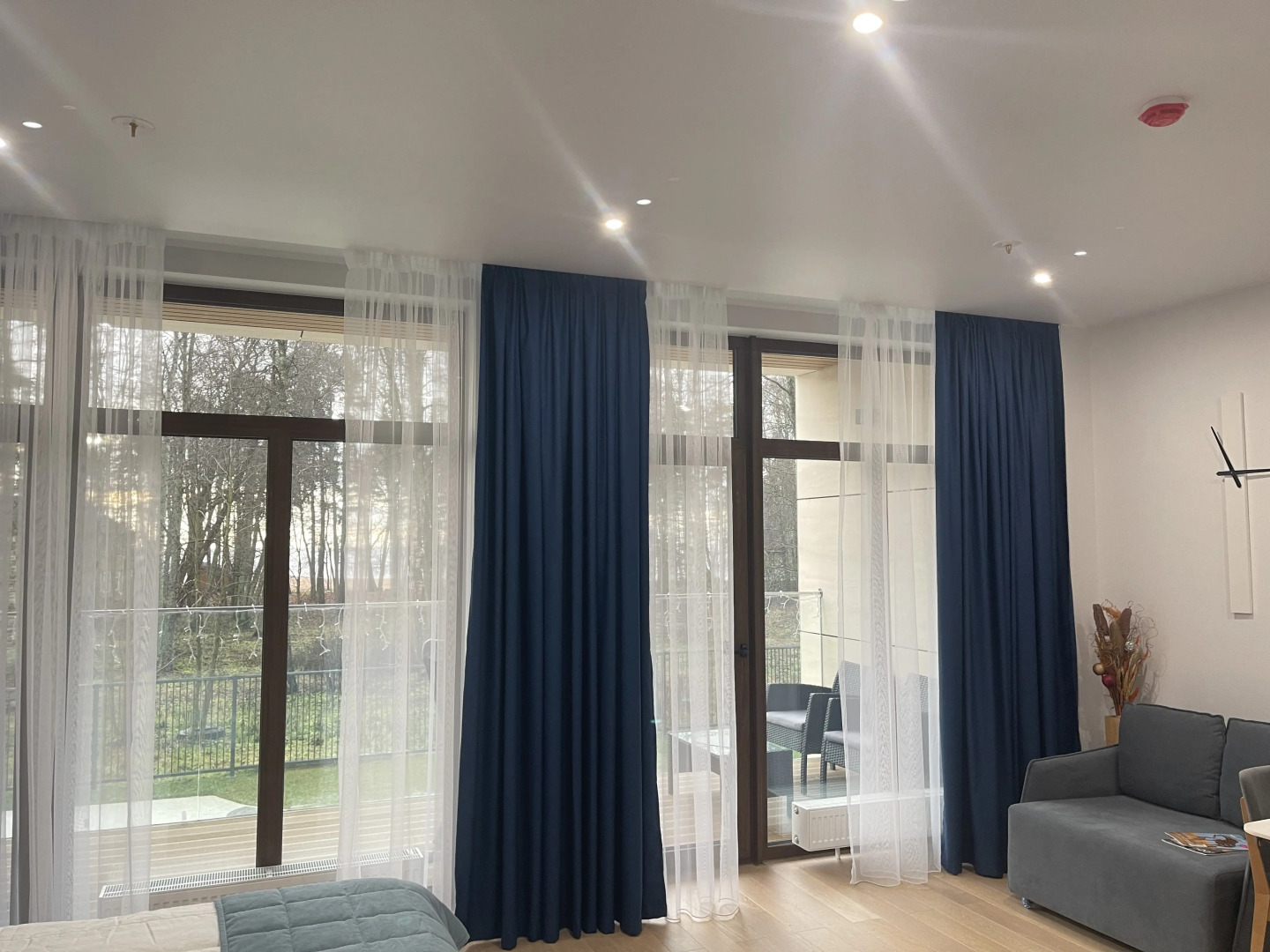 Апартаменты Семейная студия на 3 человека с видом на залив и лес 101