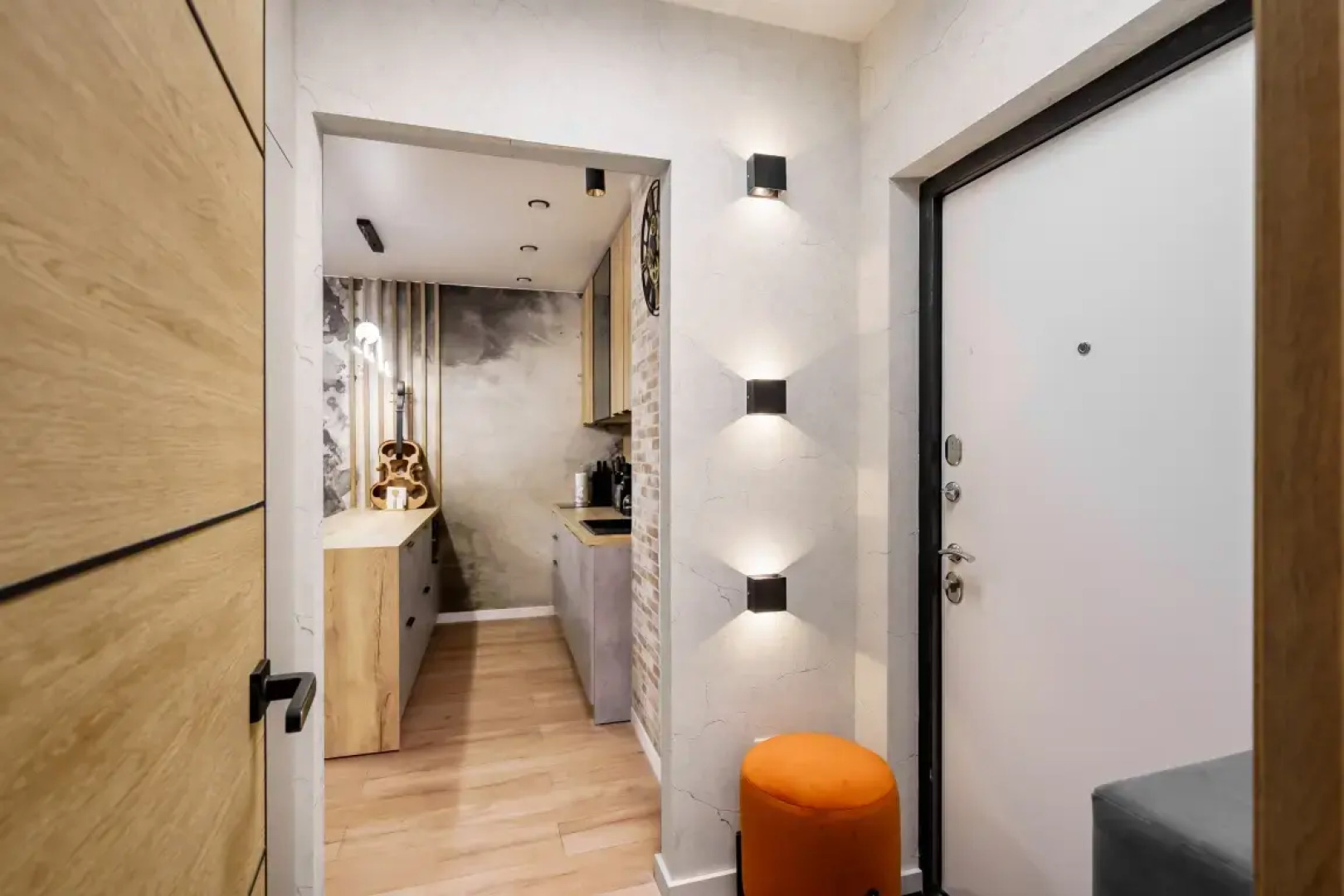 GLOBALSTAY Студия с Дизайнерским Ремонтом ЖК Авиатор 15 Мин Пешком до Метро Девяткино