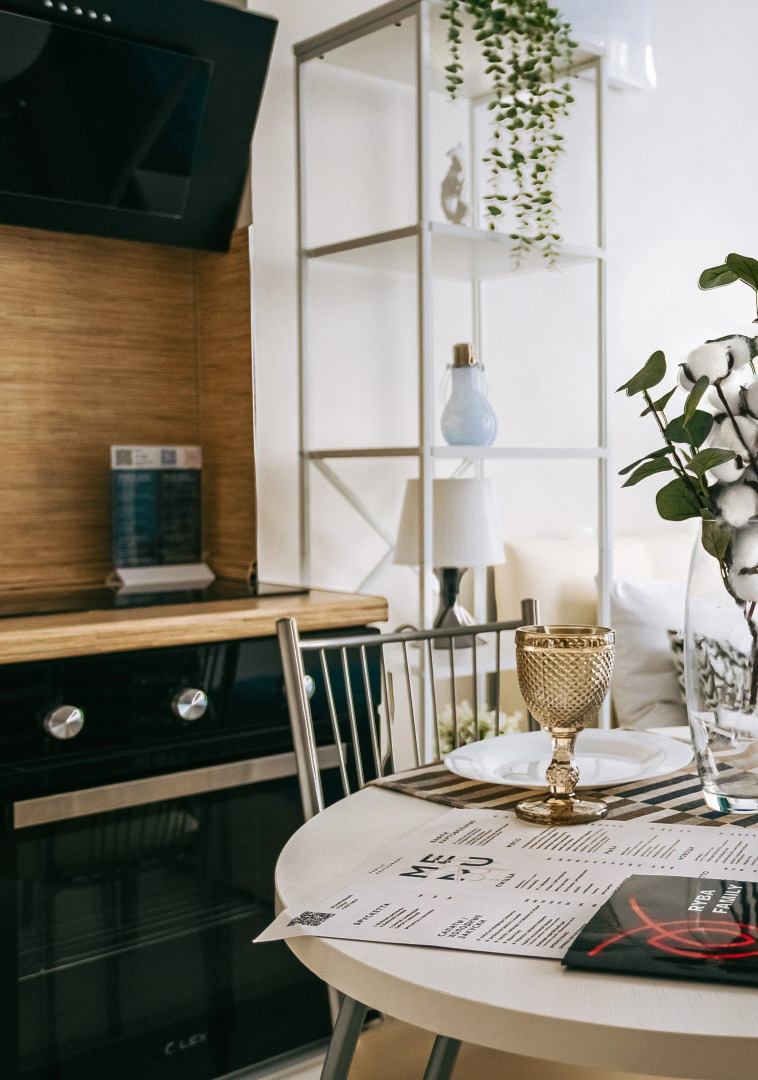 Апартаменты Lalapart Tiffany на 27 этаже небоскреба Савеловский Сити