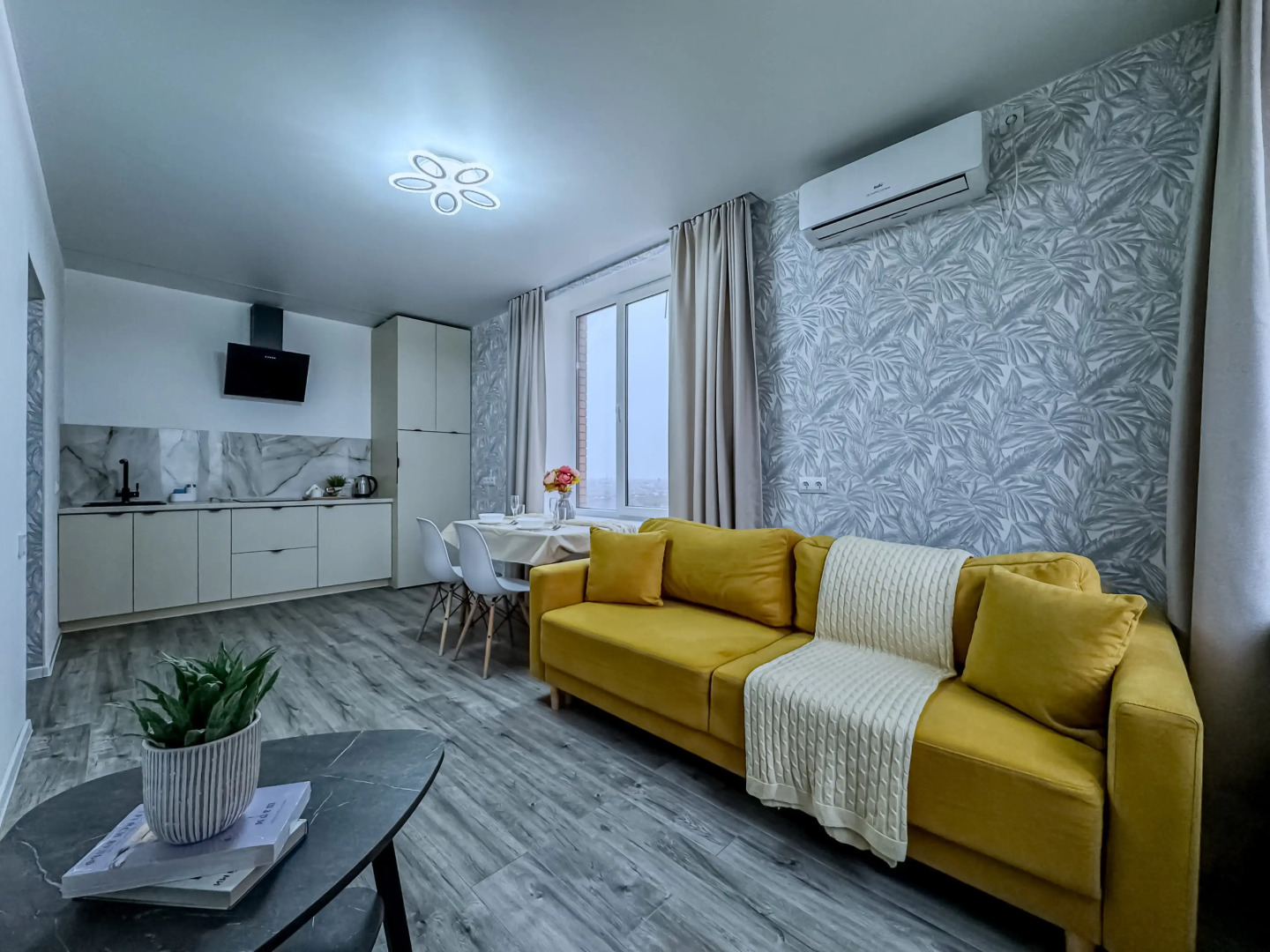 Квартира евро Green FOX в элитном ЖК Сердце Каспия