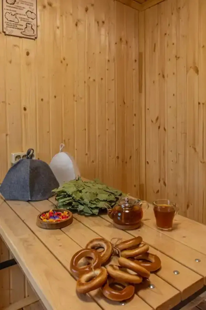 Частный дом cовременный с баней