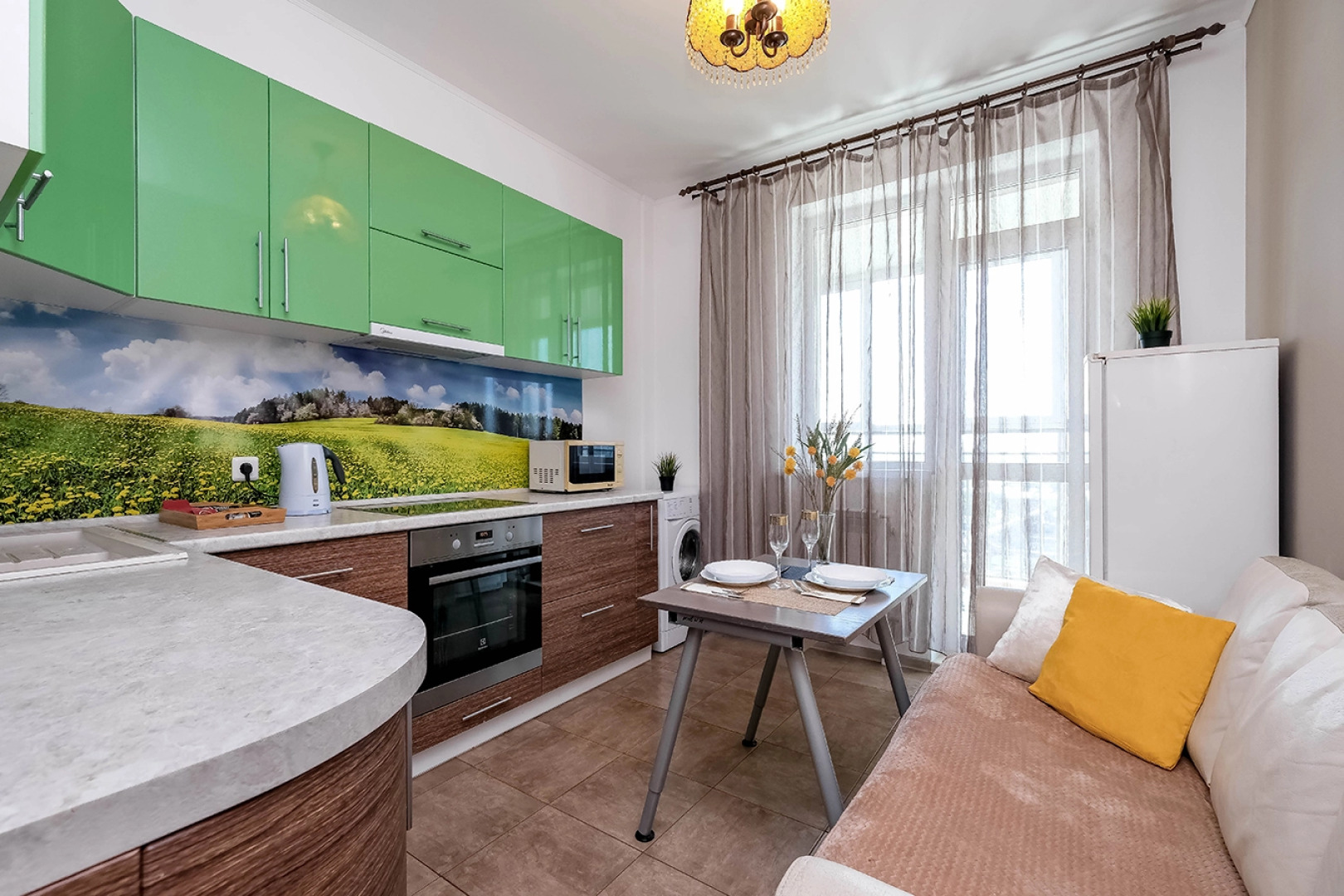 Уютная однокомнатная квартира на Ленина 81