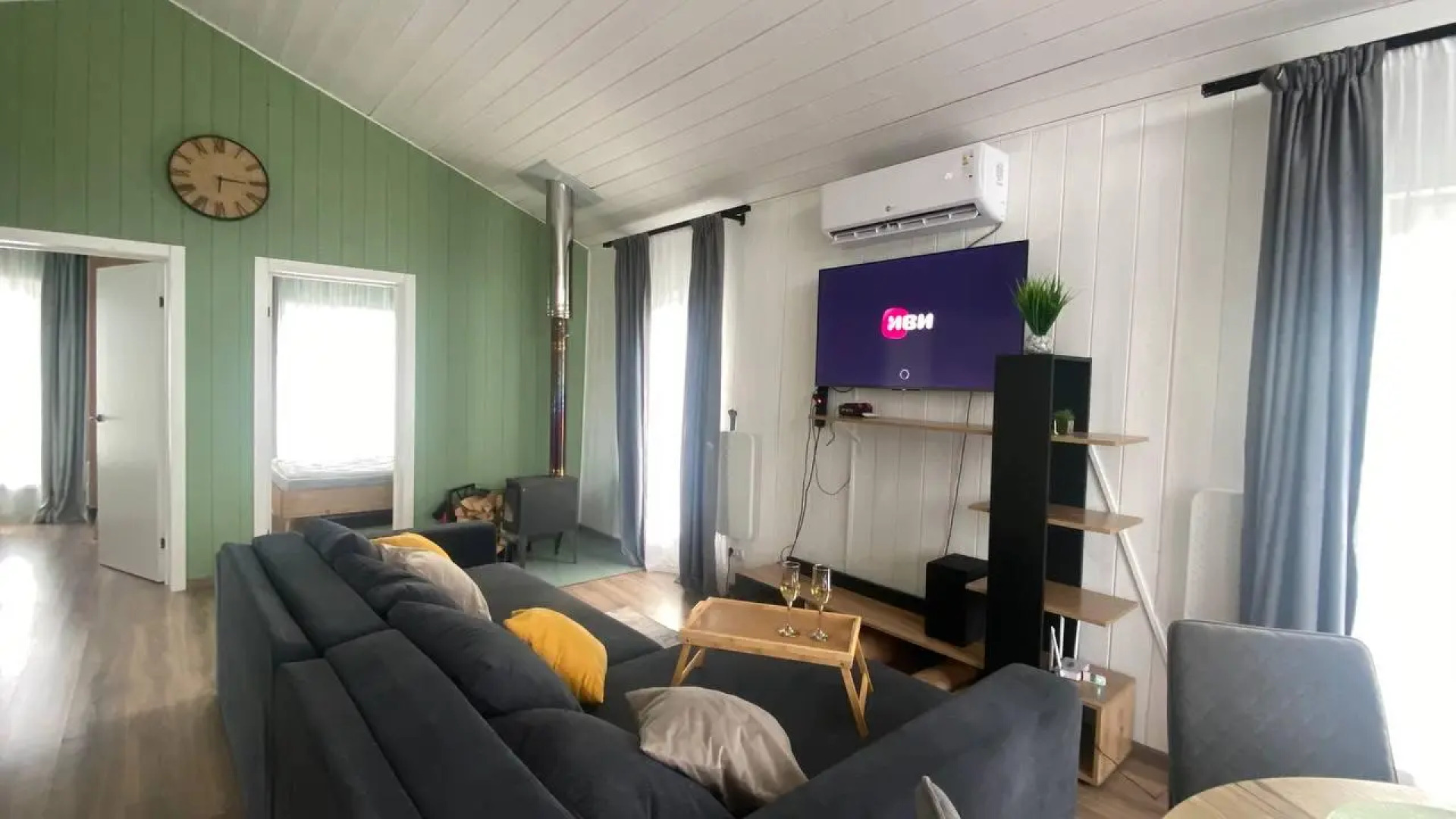 Частный дом Дом с мангальной зоной и сауной Aparts Haus