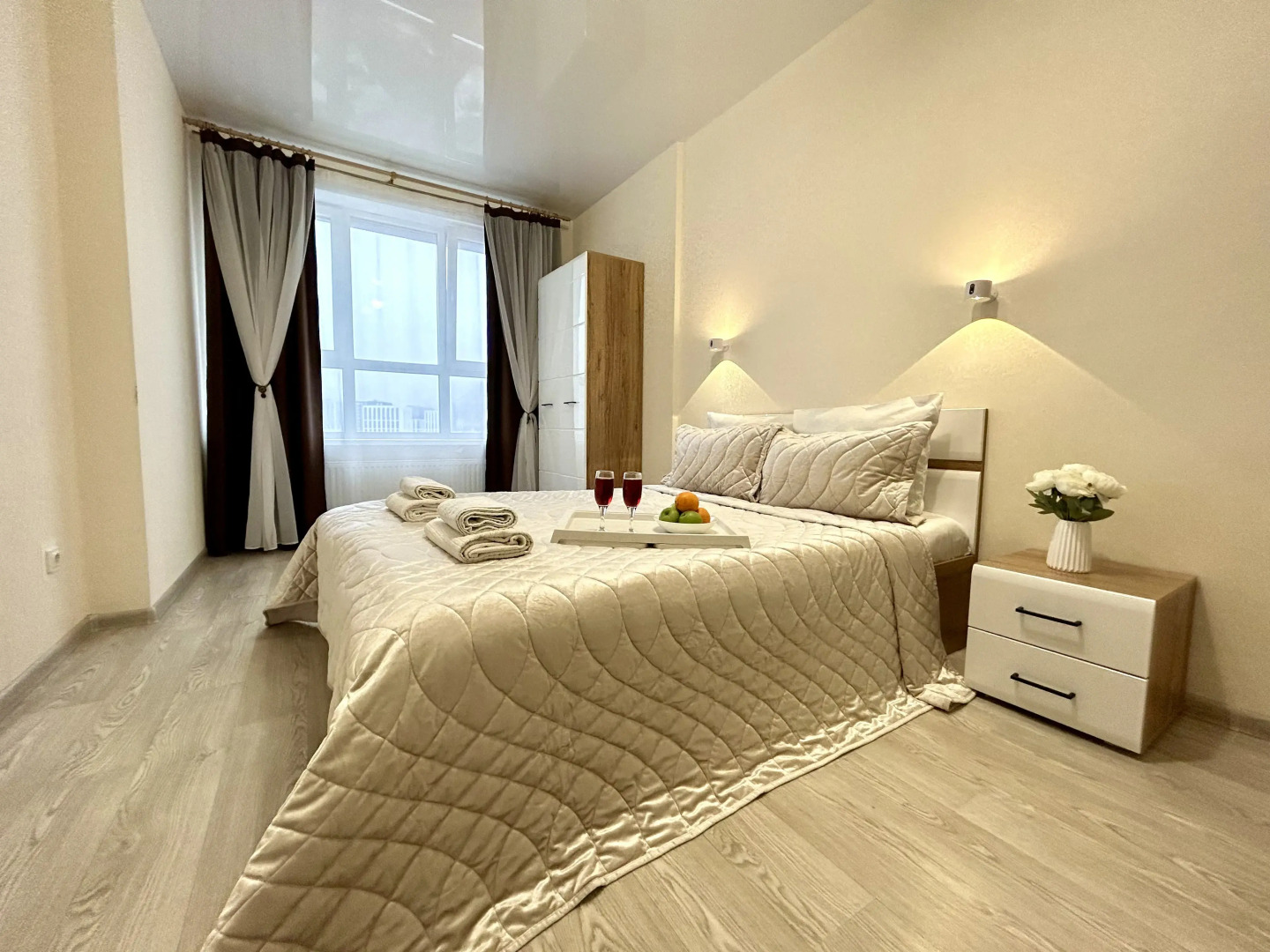 Апартаменты Двухкомнатные FSF Планета Уюта-Бесконтактный заезд