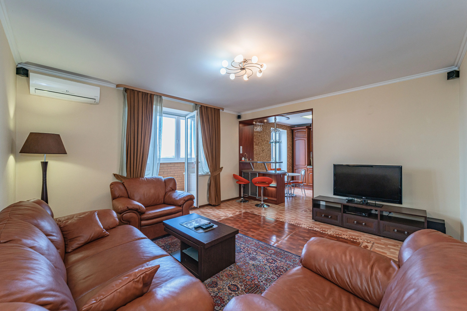 Апартаменты Crown39 - Gaidara 116 - 2к №72: 105 м2, 10 этаж из 10