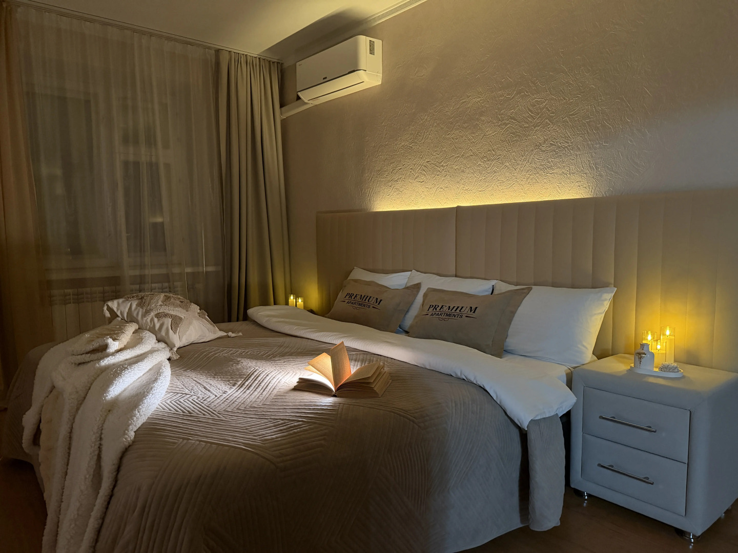 Апартаменты с Джакузи и видом на Парк