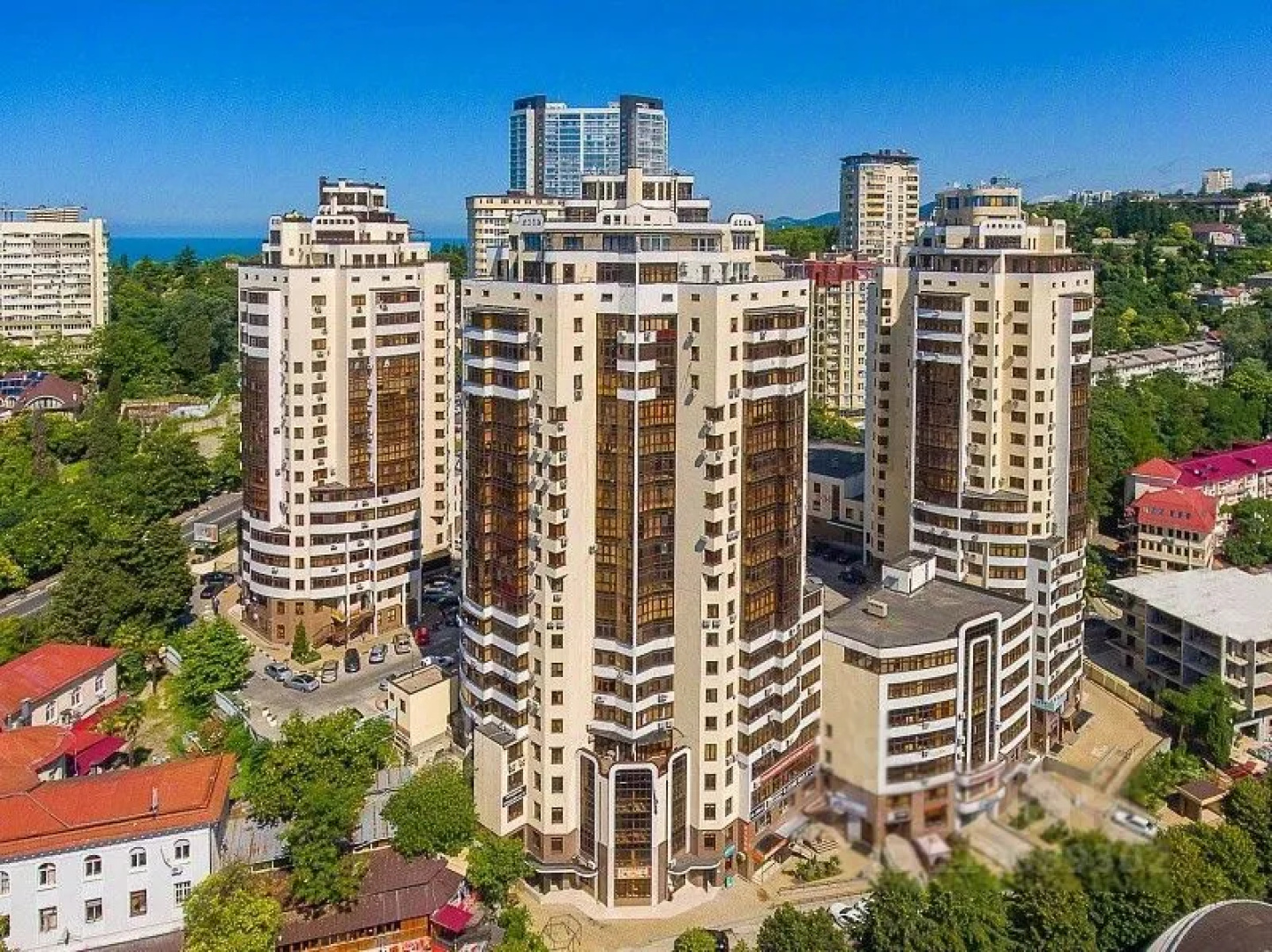 Апартаменты Sun City у парка Ривьера
