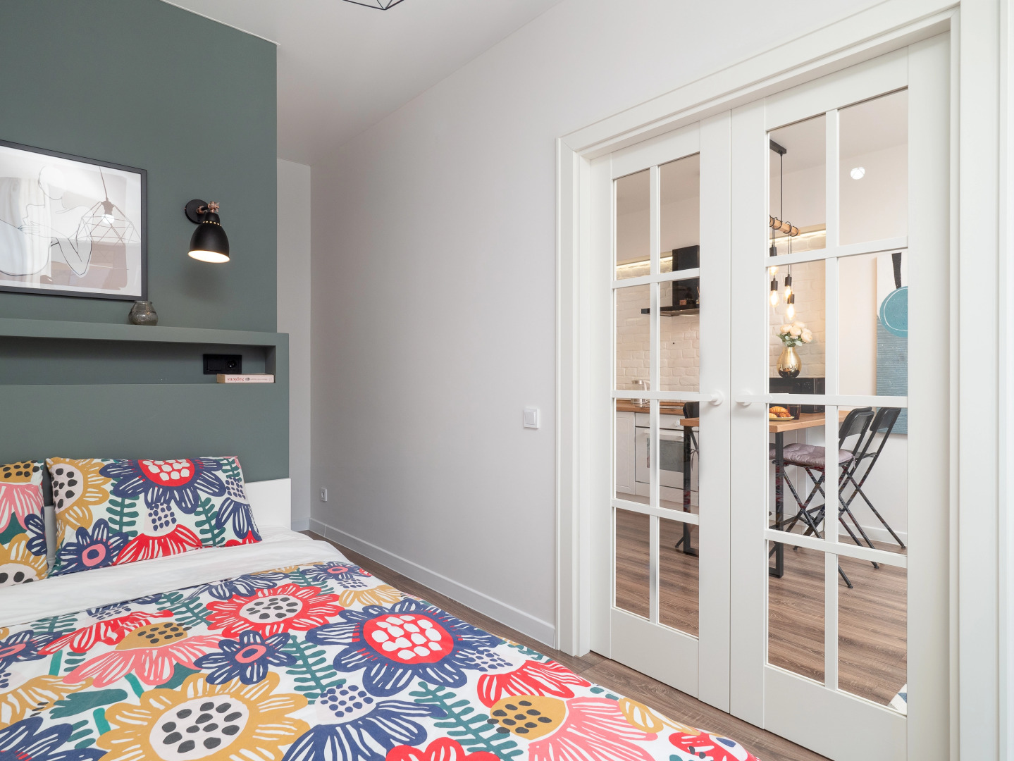 Квартира Дизайнерская со одной спальней