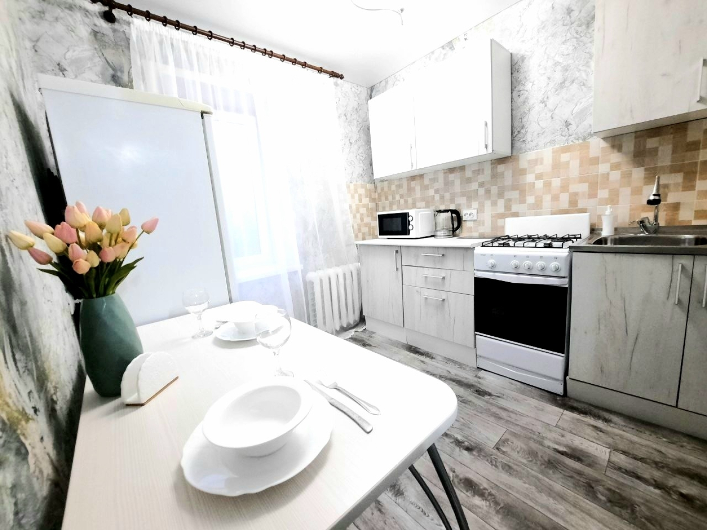 Квартира 1-ком. Бесконтактное заселение Мкр. КПТ Odeyalkin