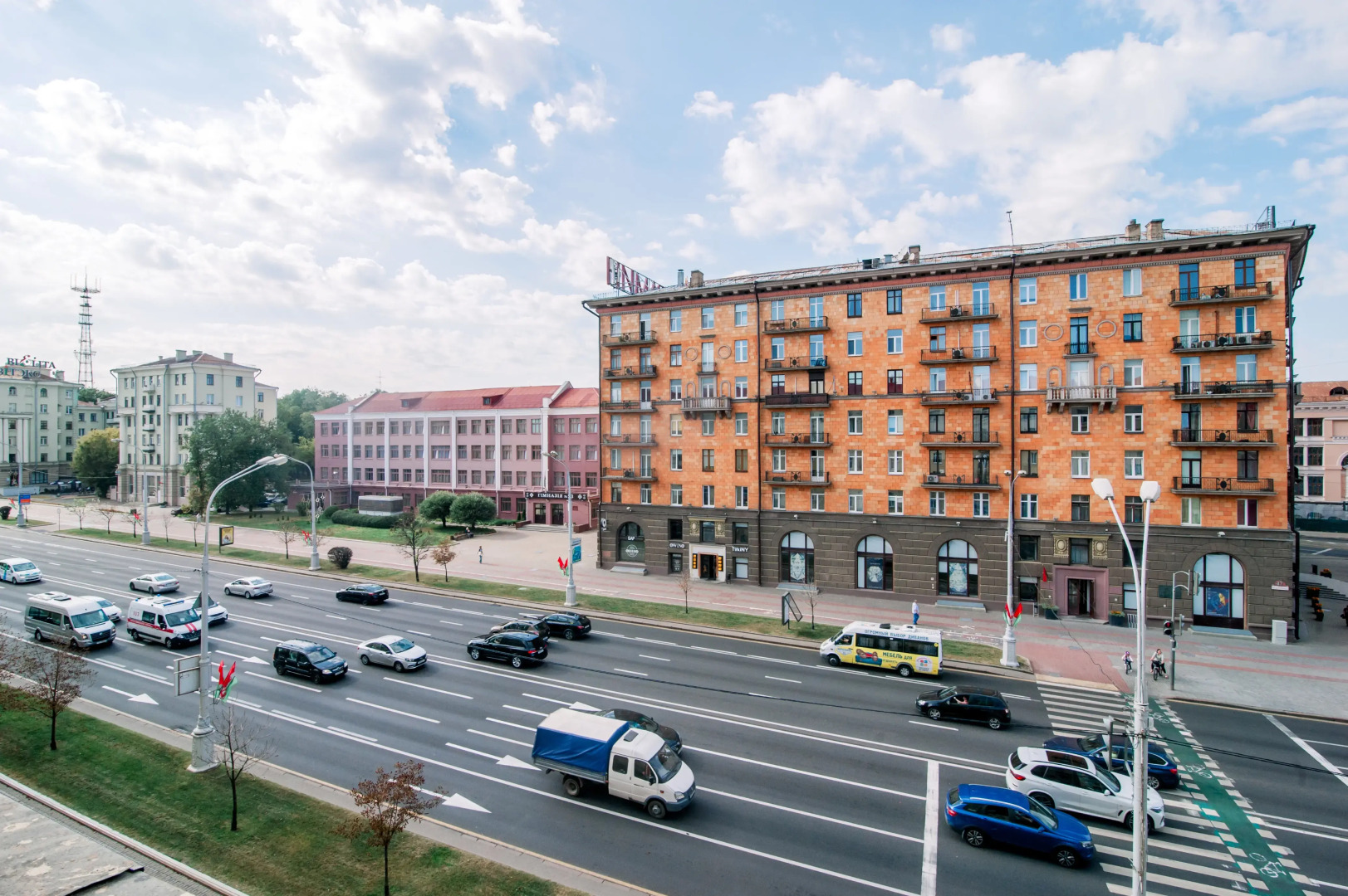 Апартаменты в центре города