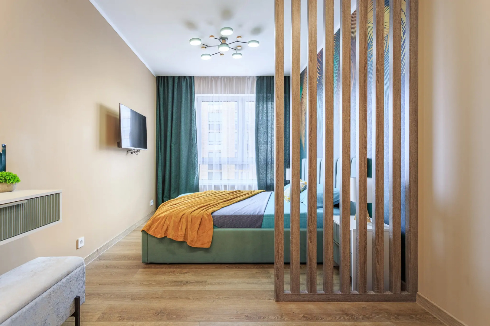 Апартаменты Евродвушка Озерная