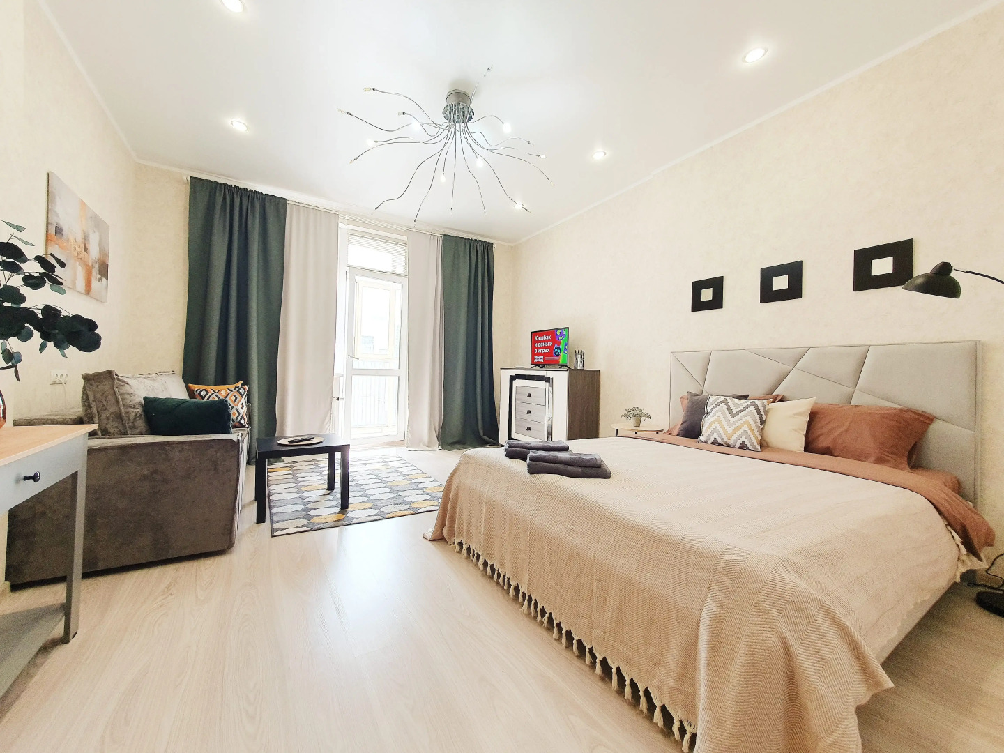 Квартира с Одной Спальней Houston