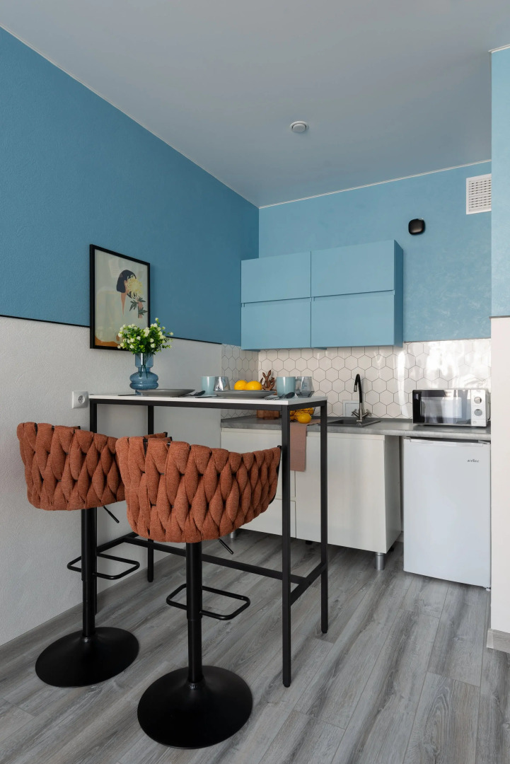 Апартаменты Стильная студия в ЖК Акватория возле реки