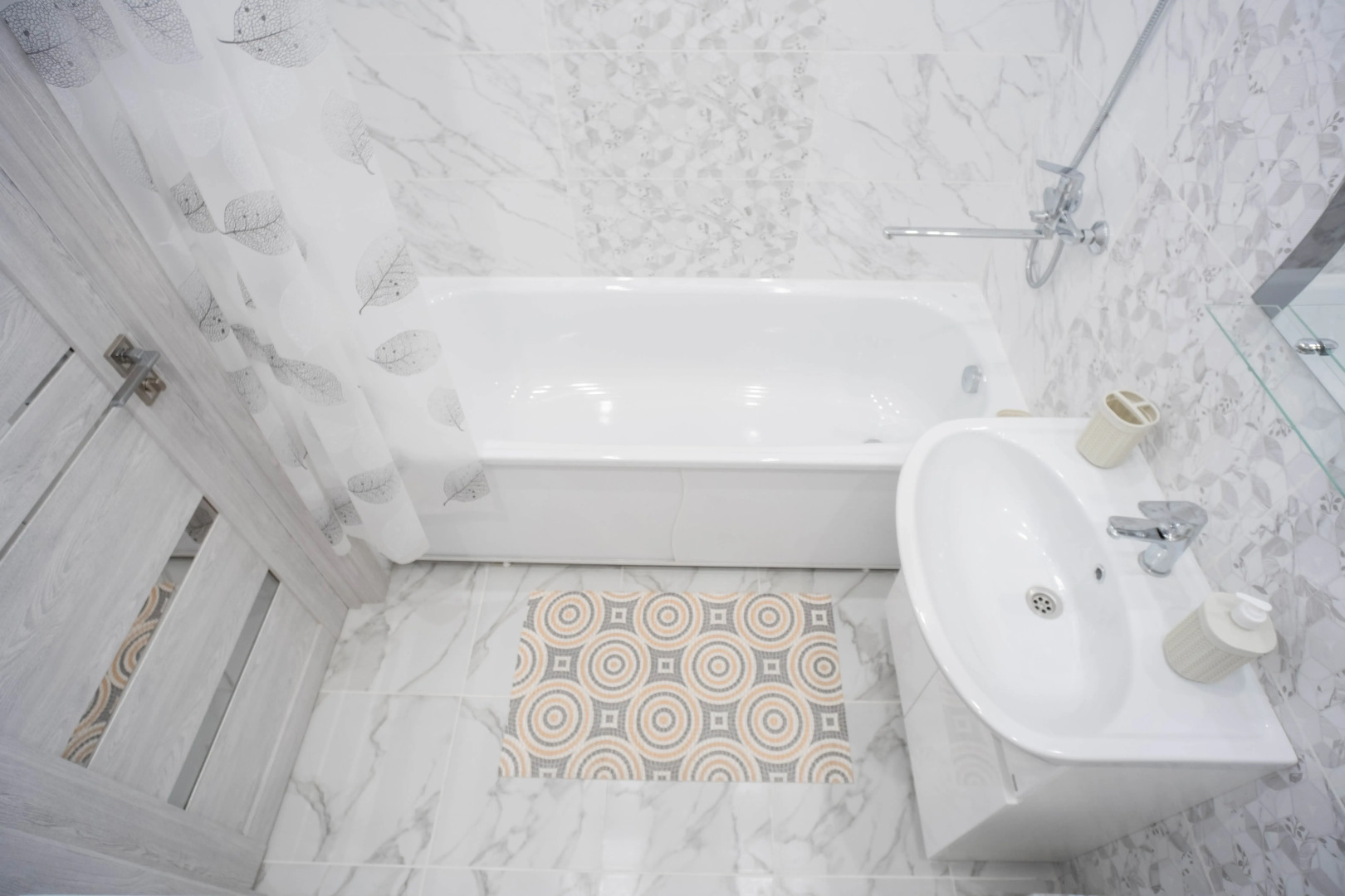 Апартаменты с уютным светлым ремонтом в новом доме