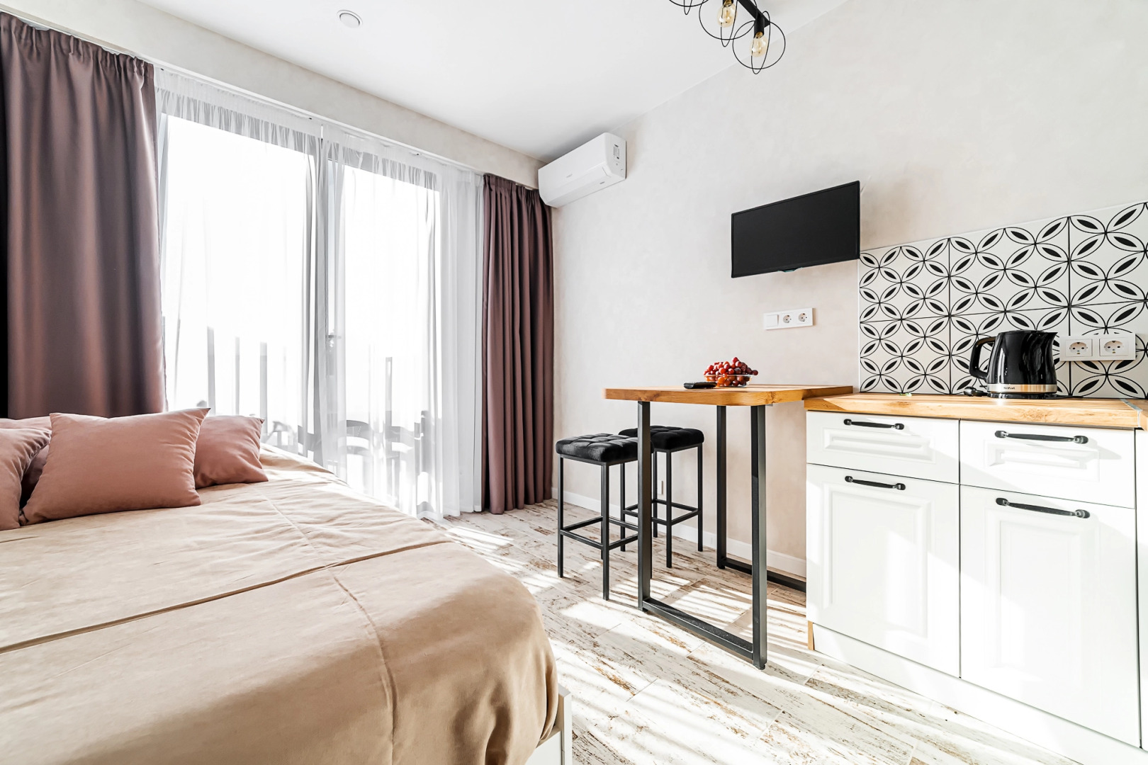 Квартира Студия 23 с видом на горы