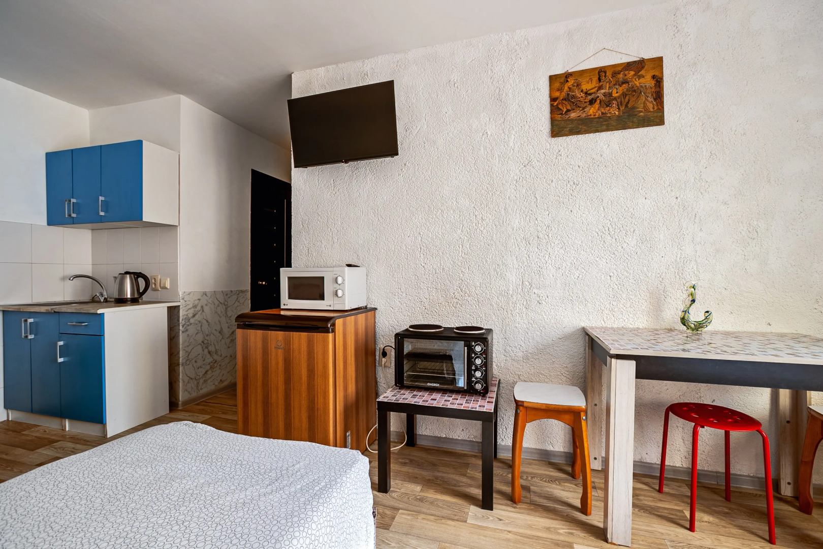 Студия для экономных туристов для 2-3 человек