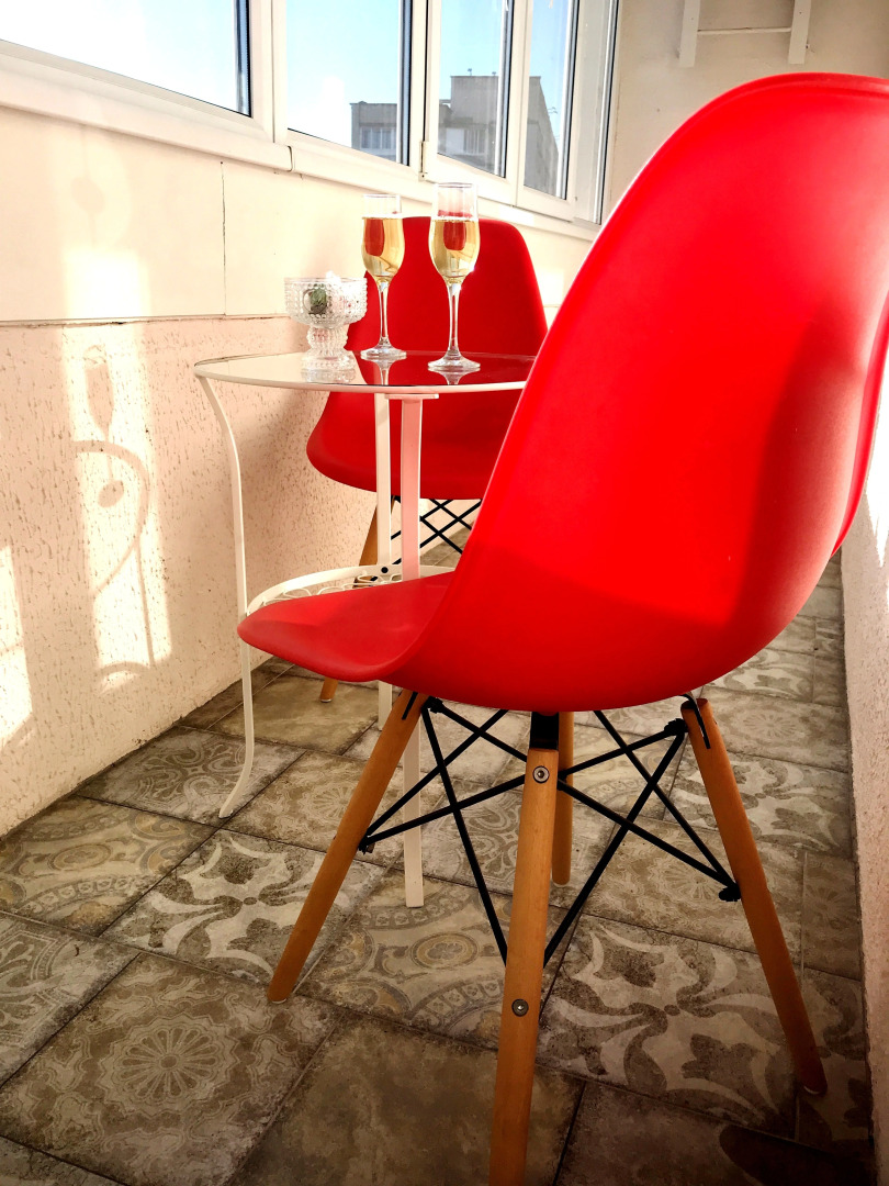 Апартаменты с Балконом 24/7 Рядом Вокзал Wi-Fi