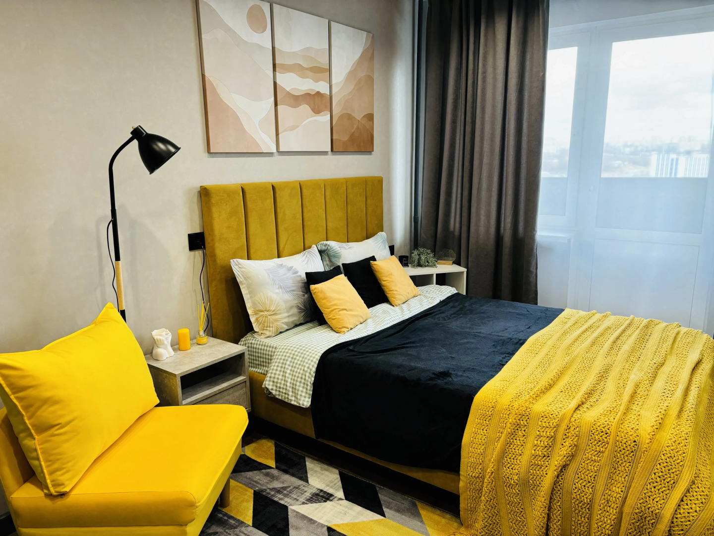 Апартаменты Современные на 15 этаже