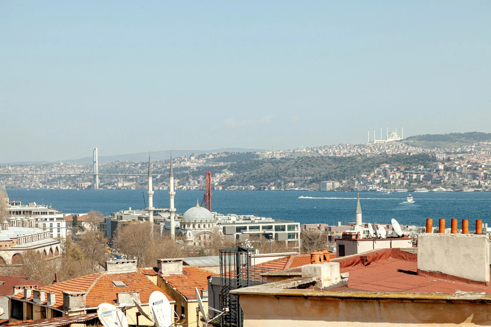 Апартаменты February Offer – 3 Bedroom in Galata with Stunning Bosphorus View