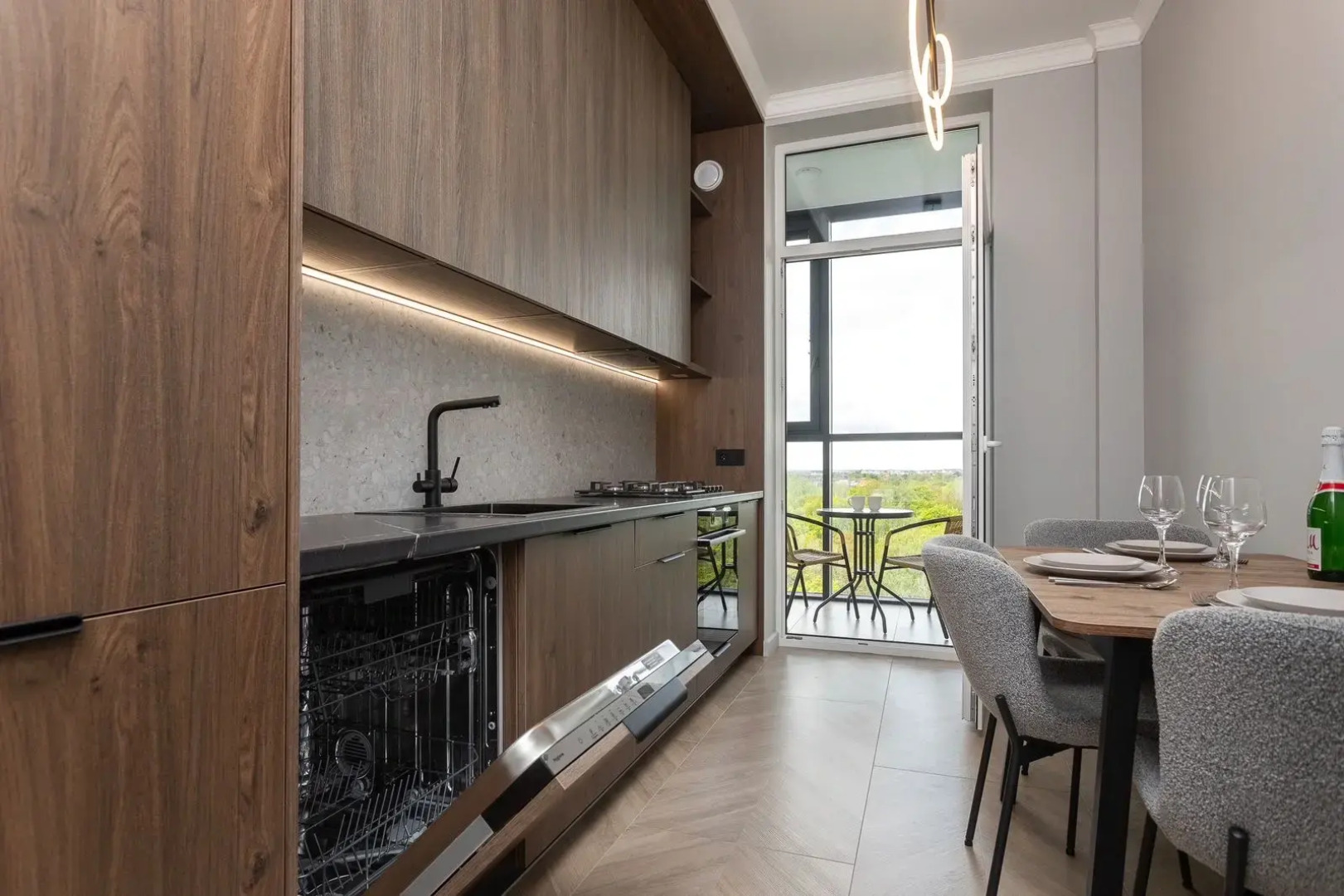 Квартира Уютная в центре с видом на парк