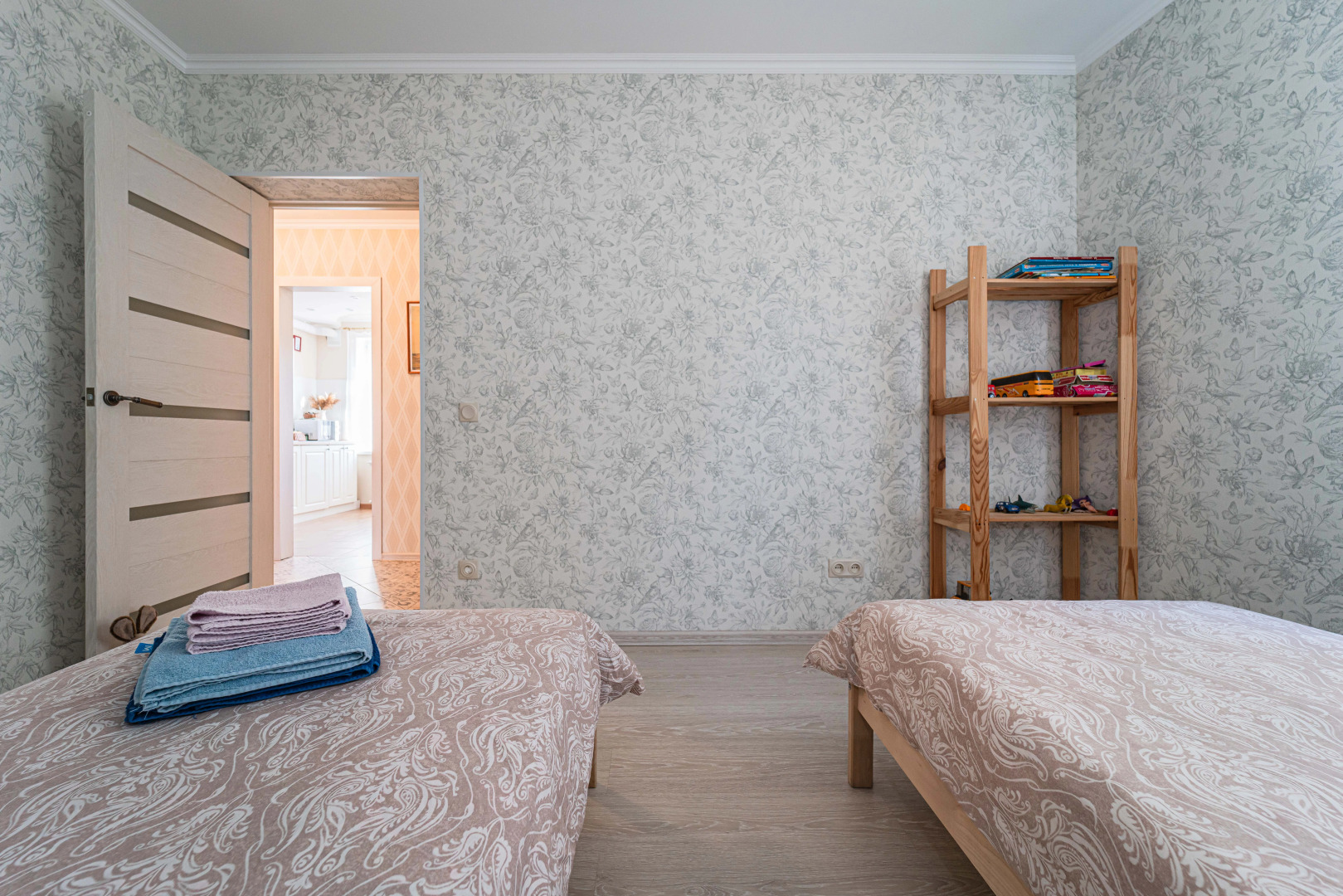 Апартаменты на пешеходной улице с 2-мя спальнями