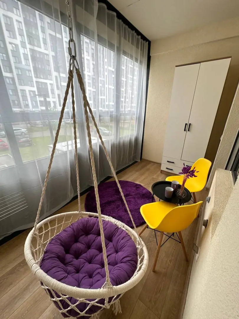 Апартаменты Дизайн Кудрово с качелью