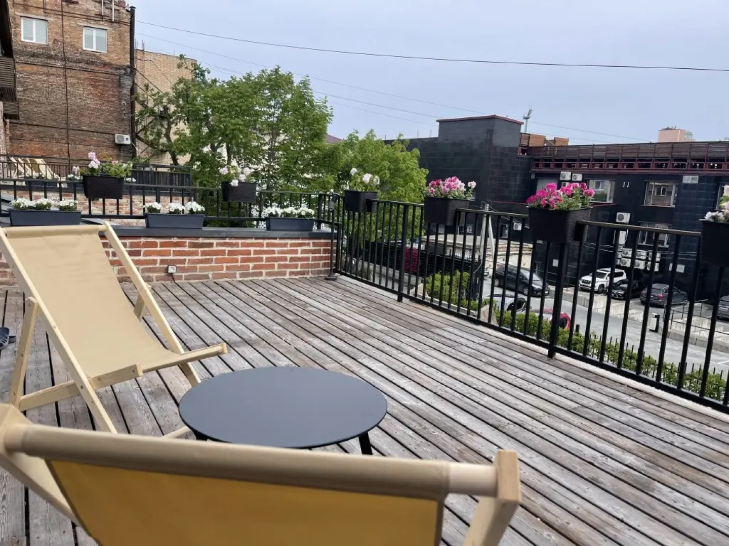 Апартаменты Room Comfort plus Terrace в Nikolaev Building