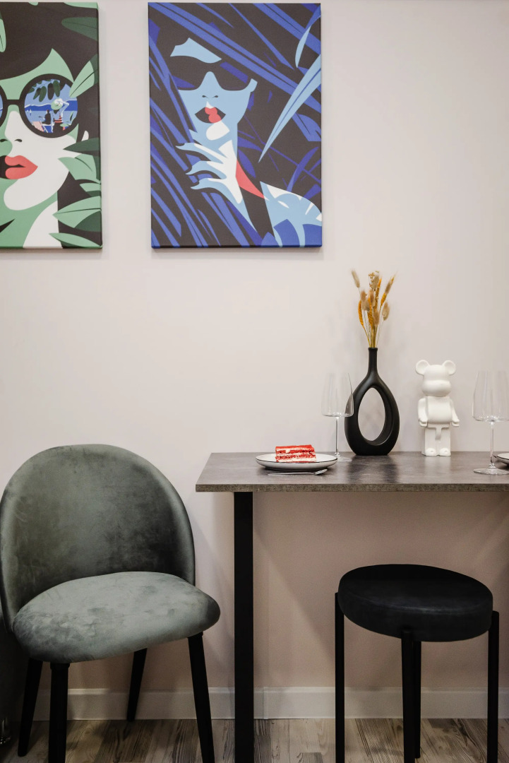 Апартаменты Новая Cтудия в Cтиле Минимализм рядом с Ботаническим Садом