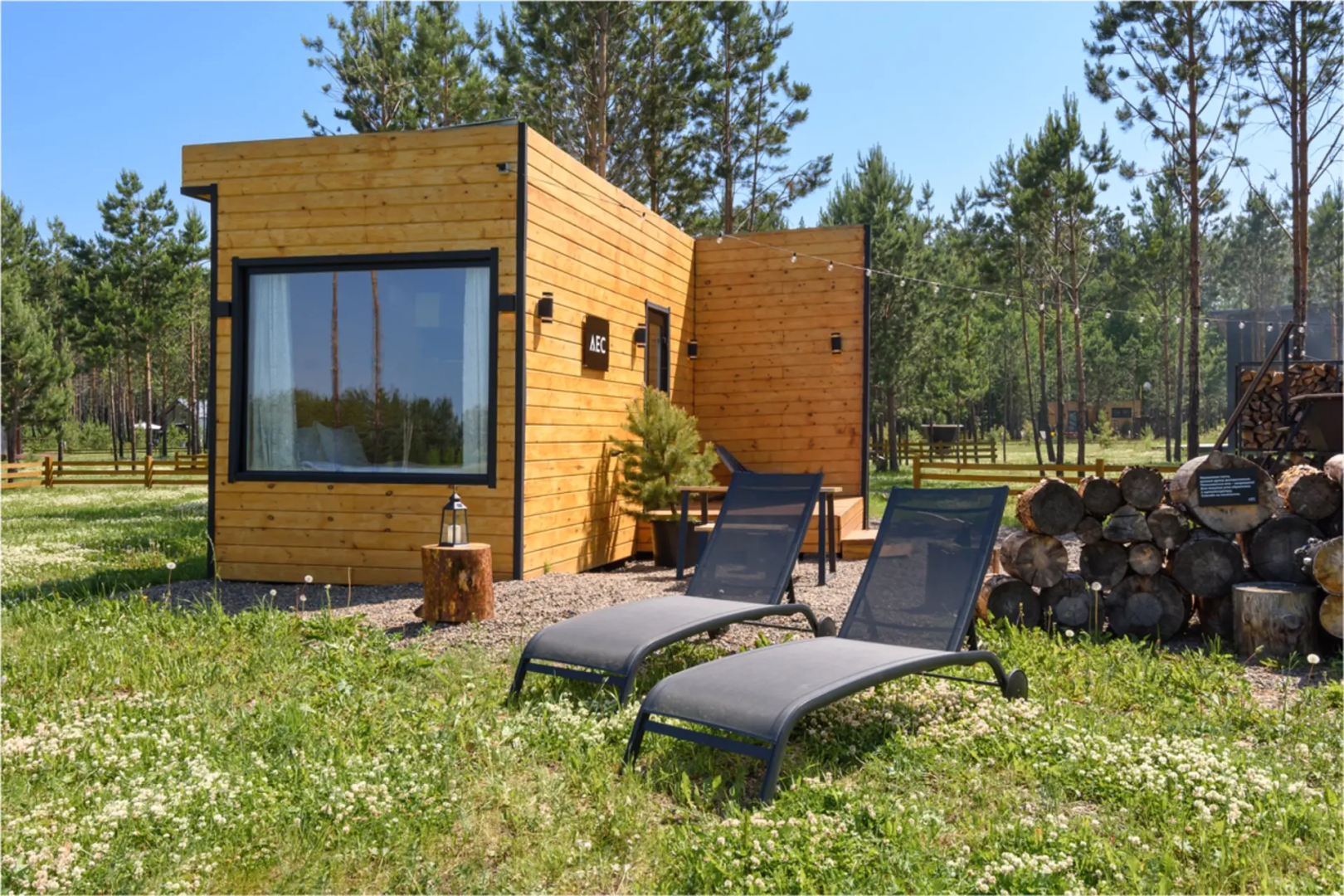 Частный дом Лес Мини 1