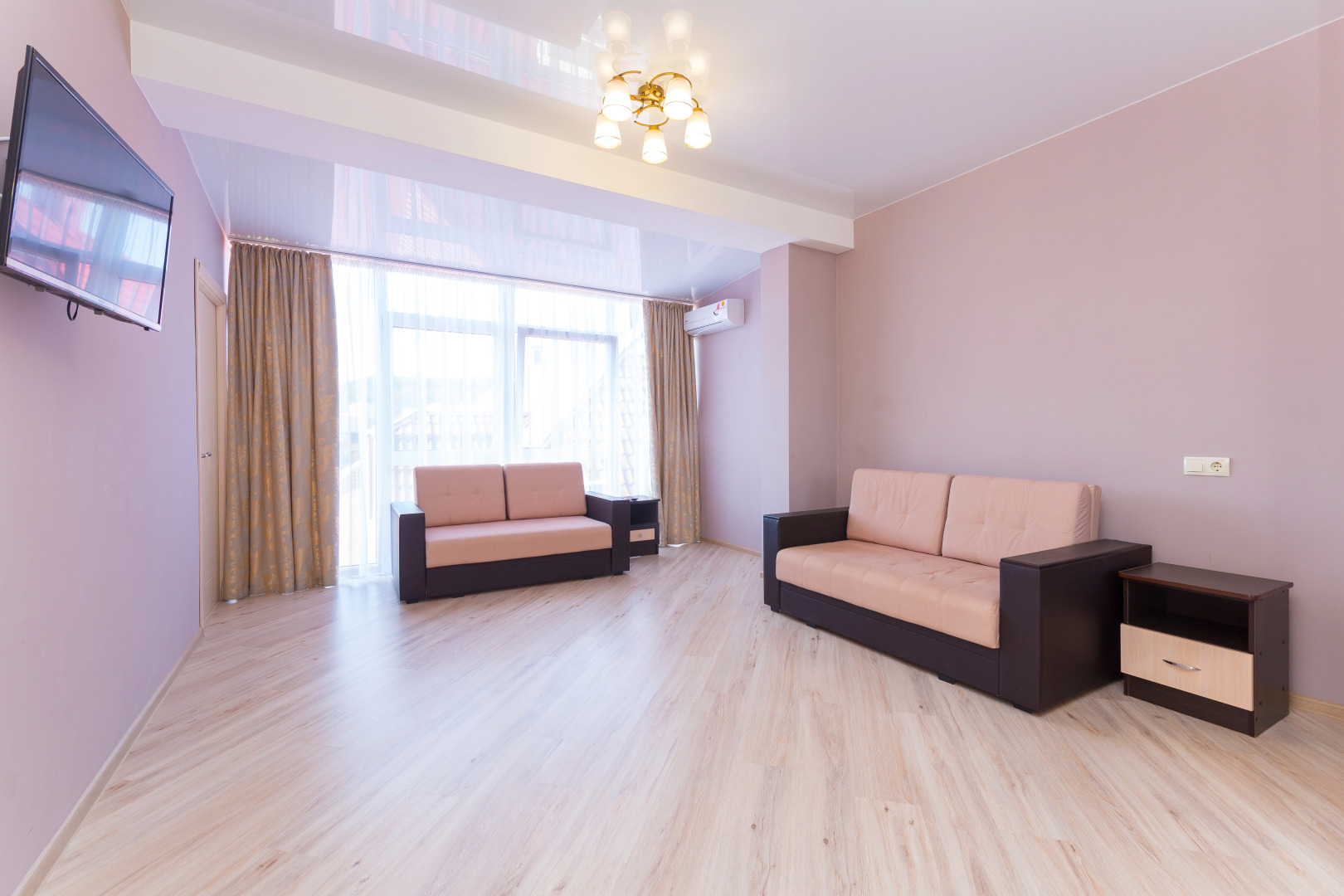 Трехкомнатные апартаменты на 5-7 человек